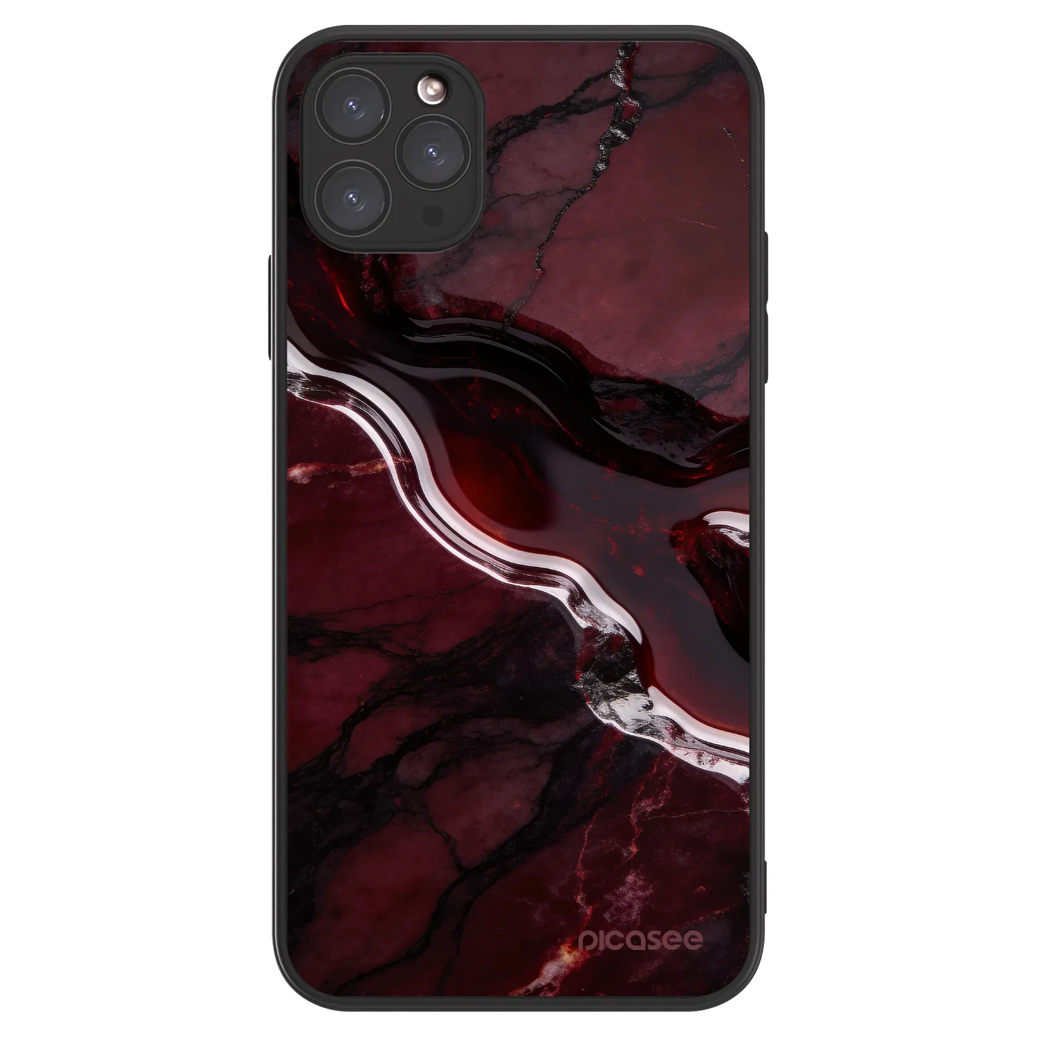 Picasee ULTIMATE CASE MagSafe pro Apple iPhone 11 Pro Max - Cherry stone