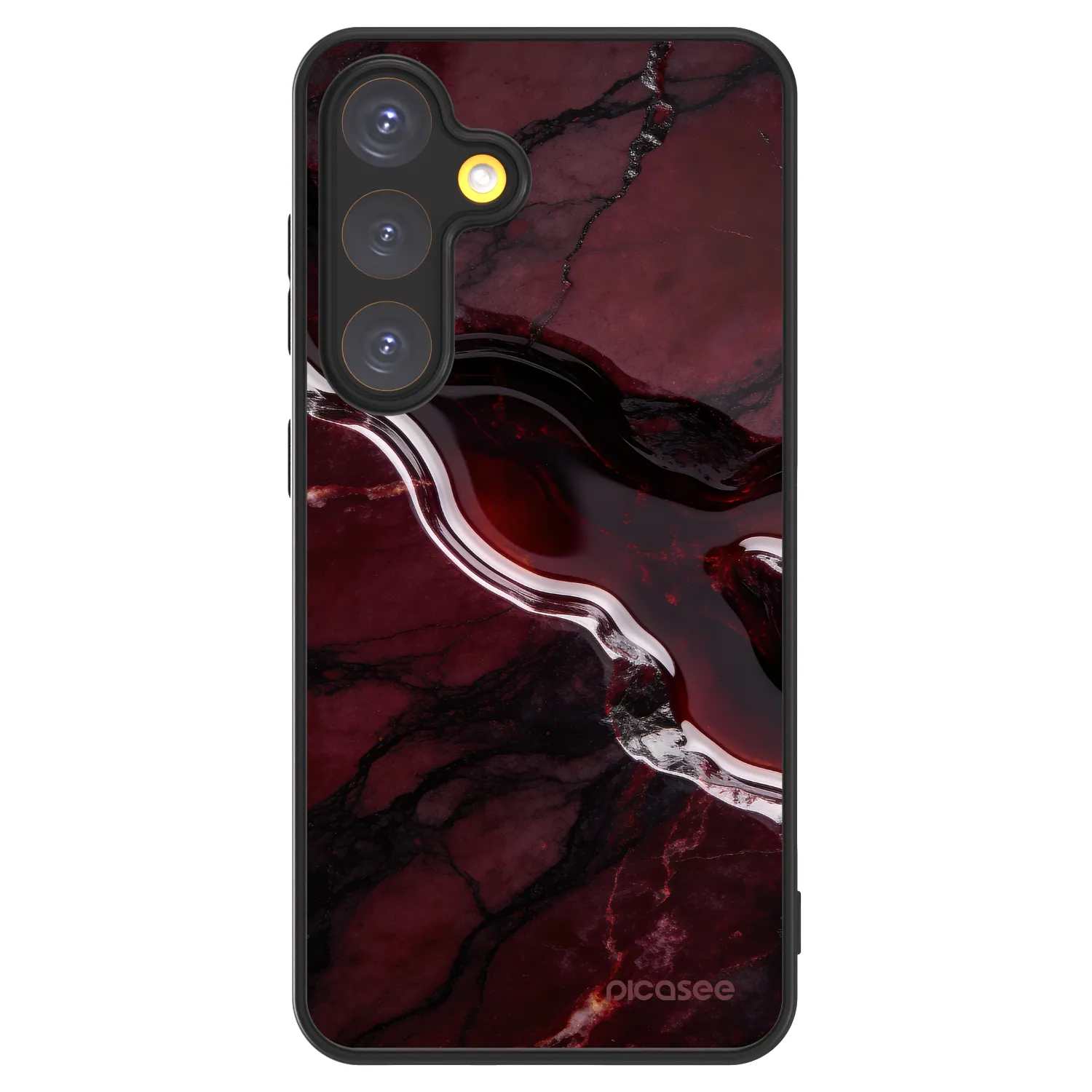 Picasee ULTIMATE CASE pro Samsung Galaxy S24 S921B 5G - Cherry stone