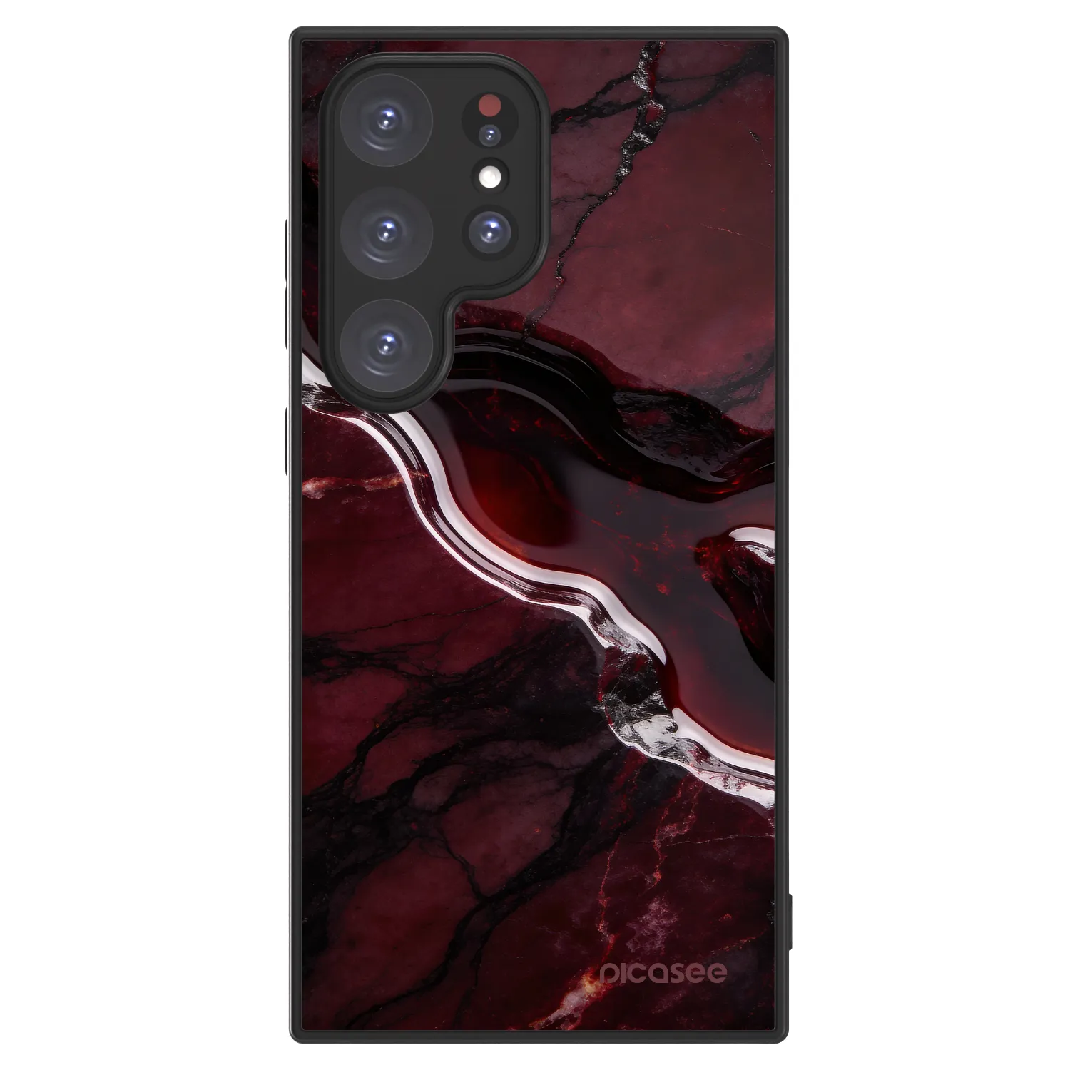 Picasee ULTIMATE CASE pro Samsung Galaxy S24 Ultra S928B 5G - Cherry stone