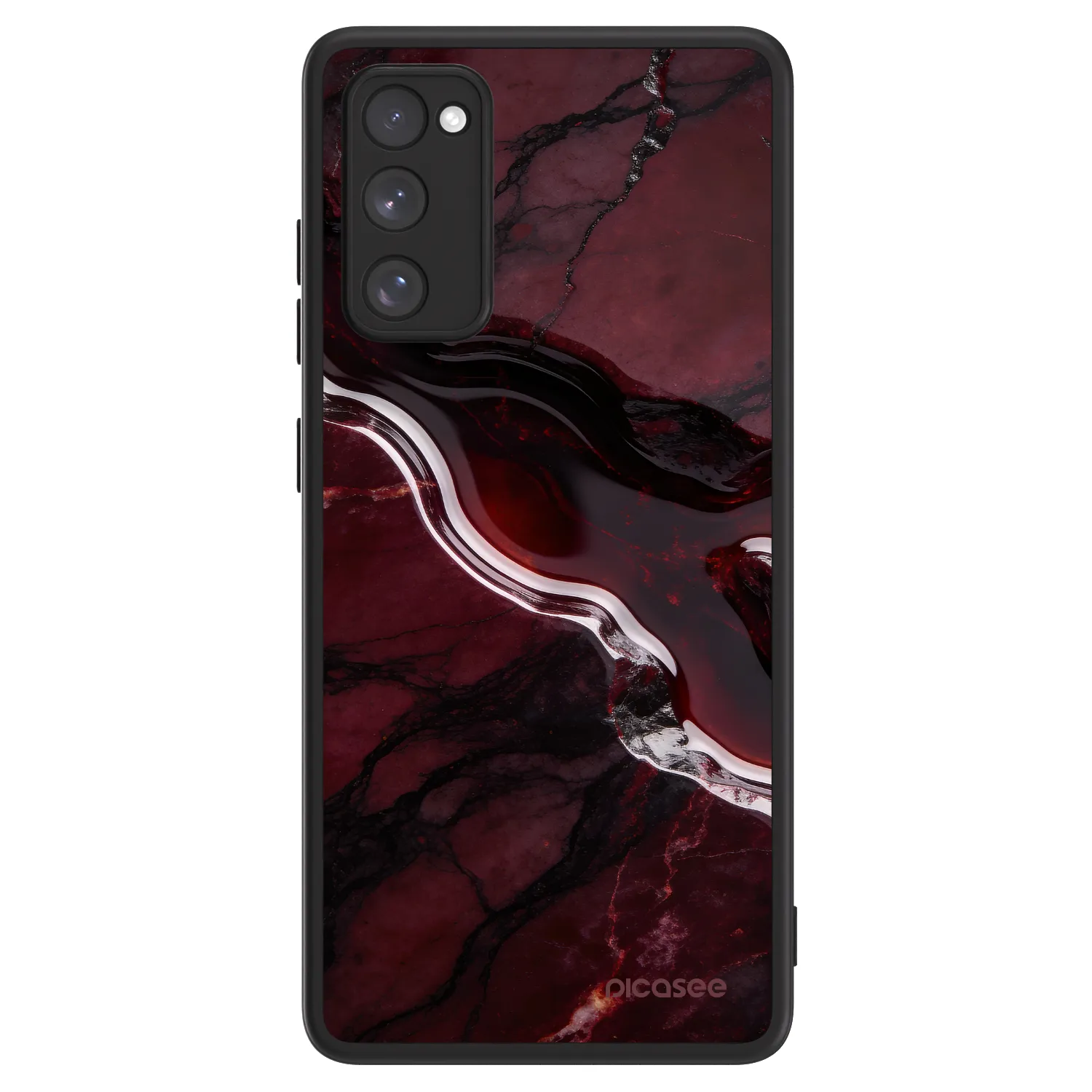 Picasee ULTIMATE CASE PowerShare pro Samsung Galaxy S20 FE - Cherry stone
