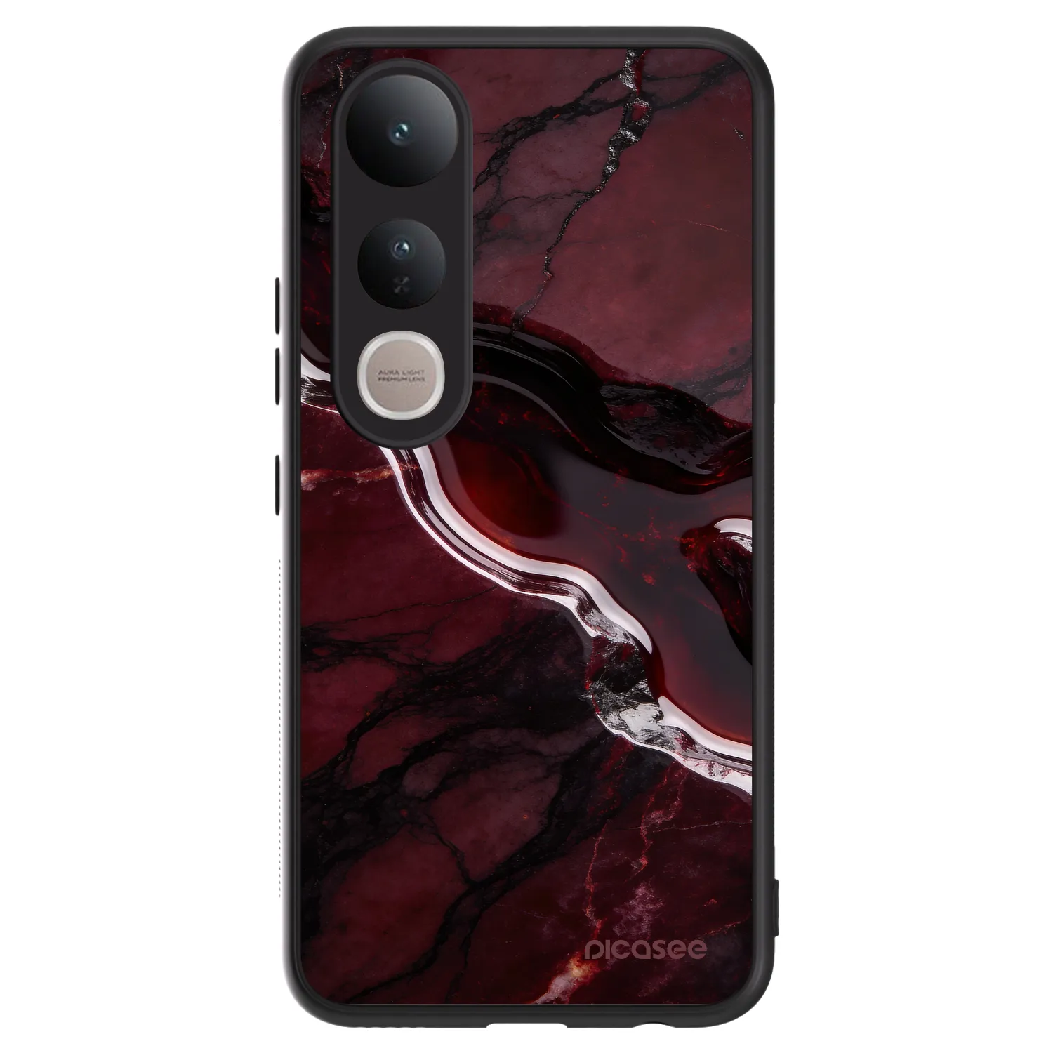 Picasee ULTIMATE CASE pro Vivo V50 Lite 5G - Cherry stone