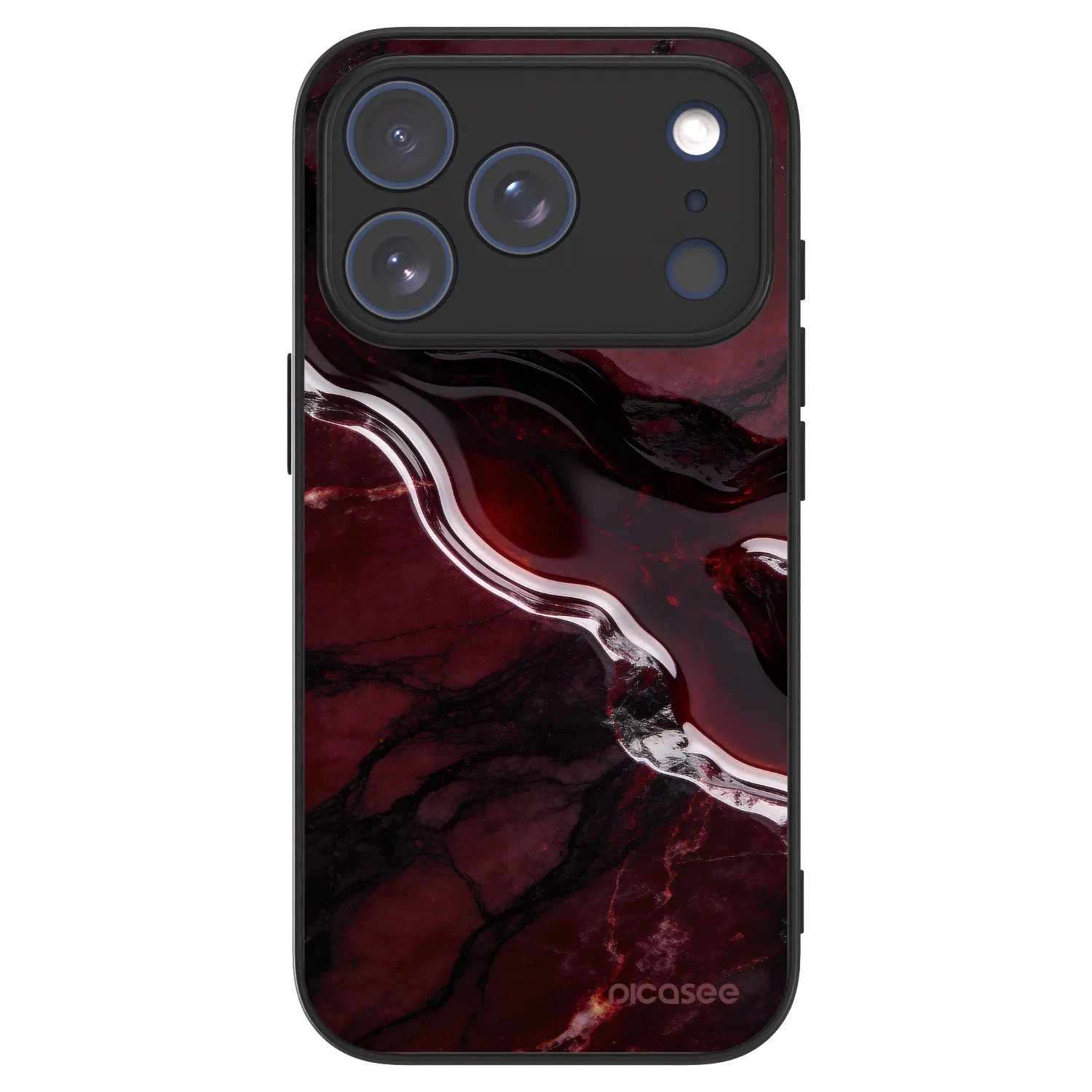 Picasee ULTIMATE CASE pro Apple iPhone 17 Pro - Cherry stone