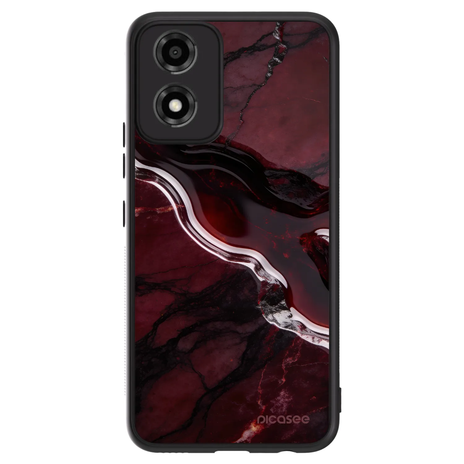Picasee ULTIMATE CASE pro Motorola Moto E14 - Cherry stone