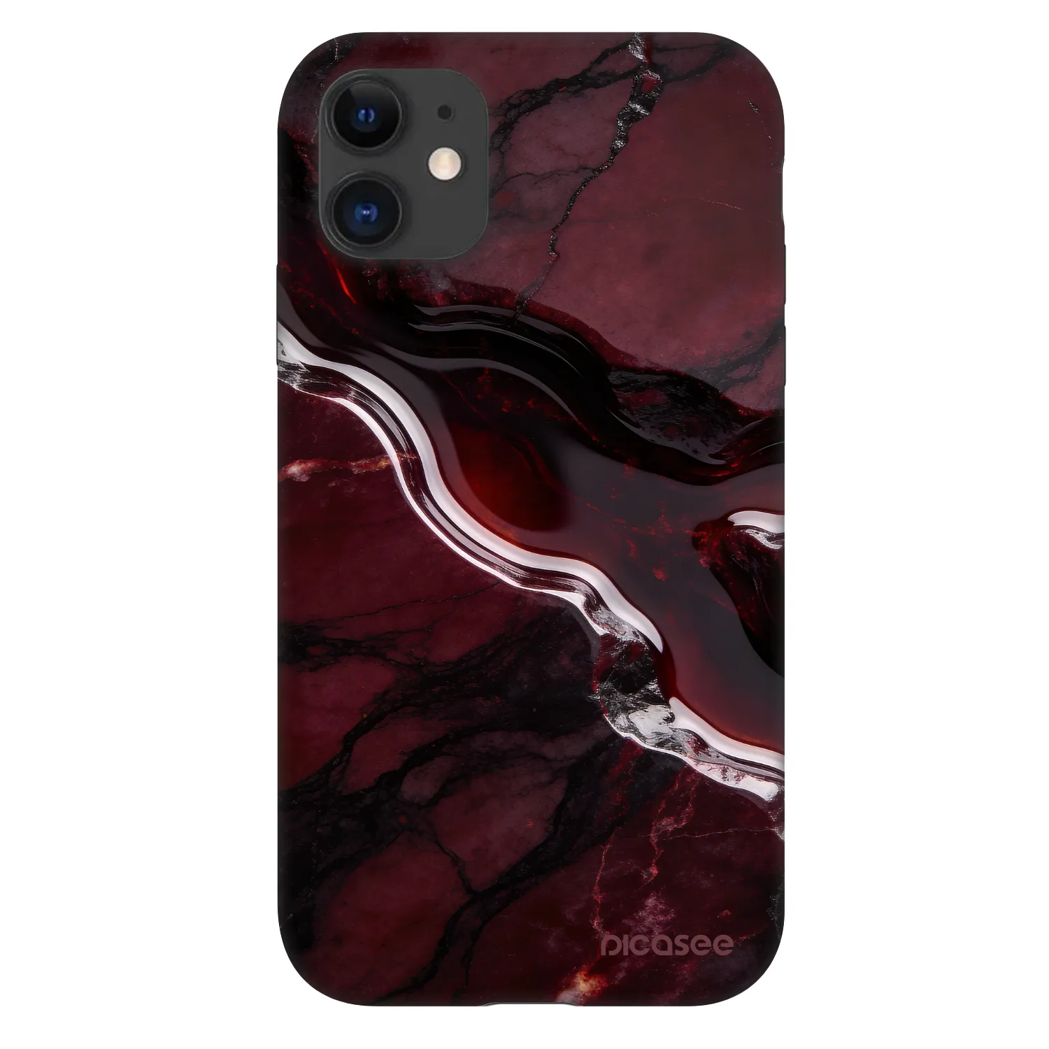 Picasee Fashion Case pre Apple iPhone 11 - Cherry stone