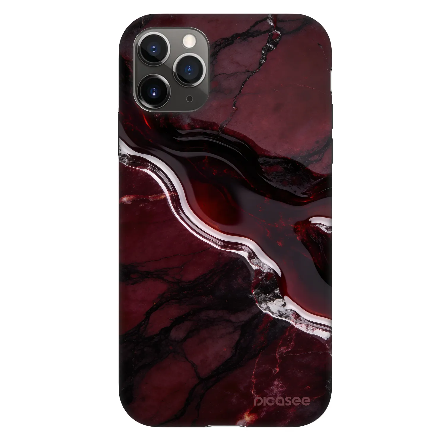 Picasee Fashion Case pre Apple iPhone 11 Pro - Cherry stone