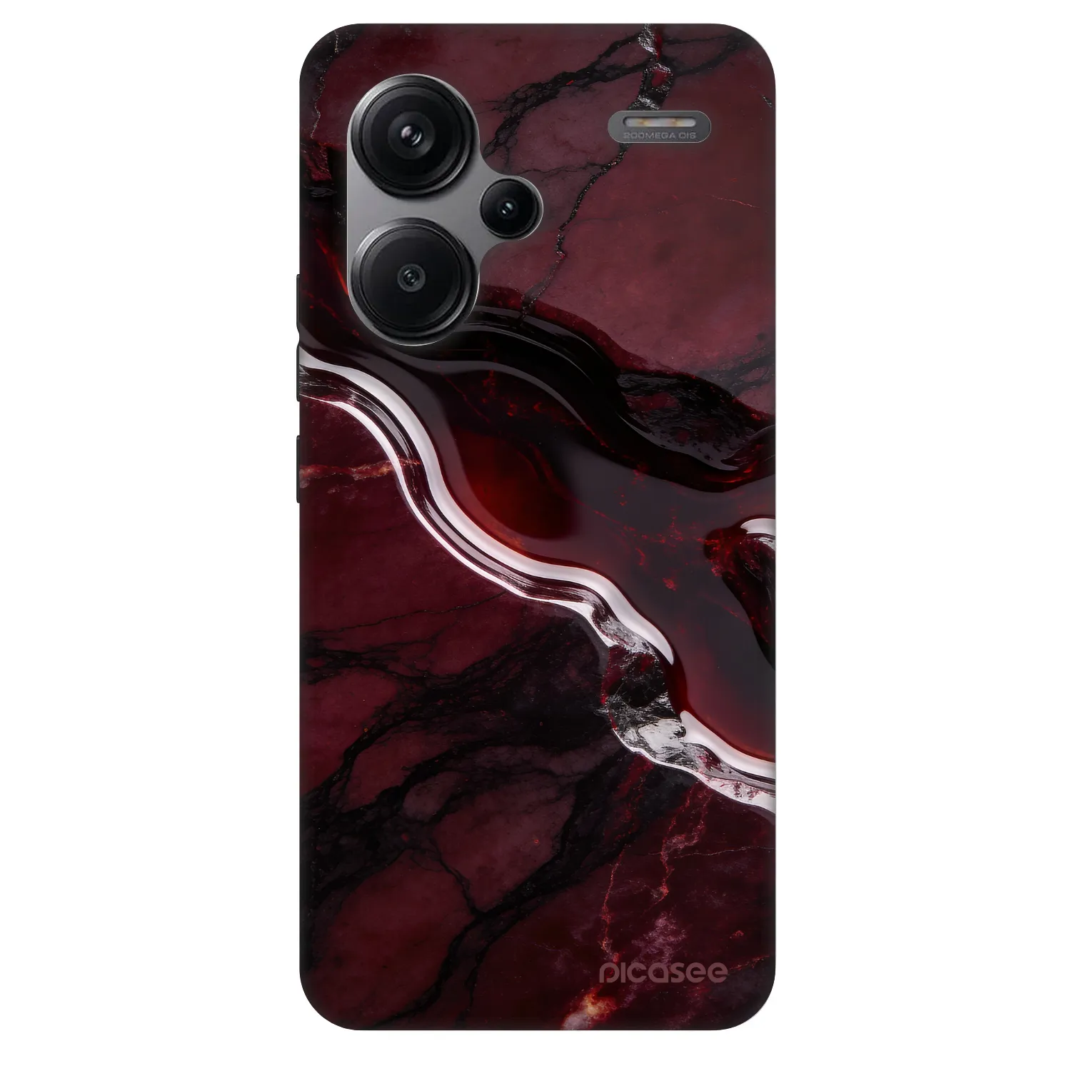 Picasee Fashion Case pre Xiaomi Redmi Note 13 Pro+ 5G - Cherry stone