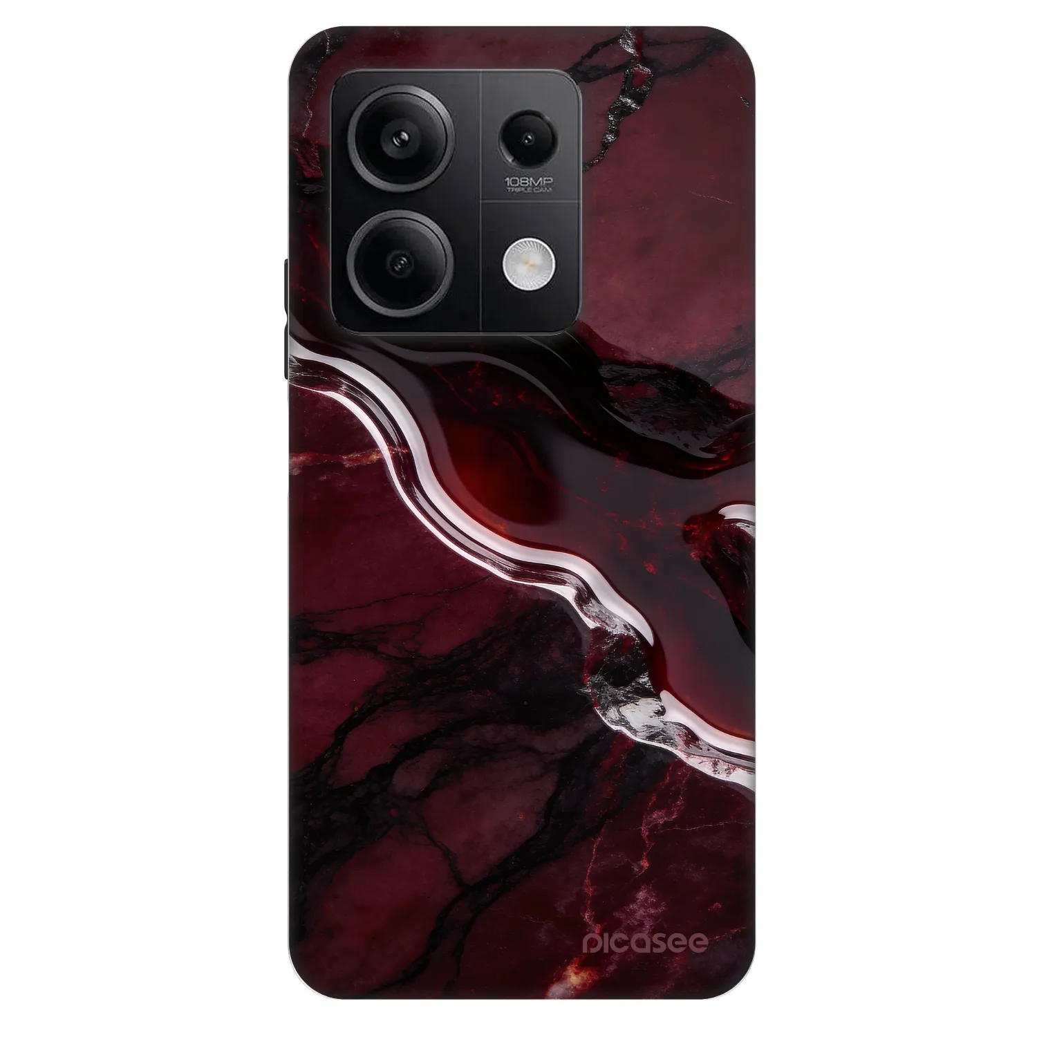 Picasee Fashion Case pre Xiaomi Redmi Note 13 5G - Cherry stone