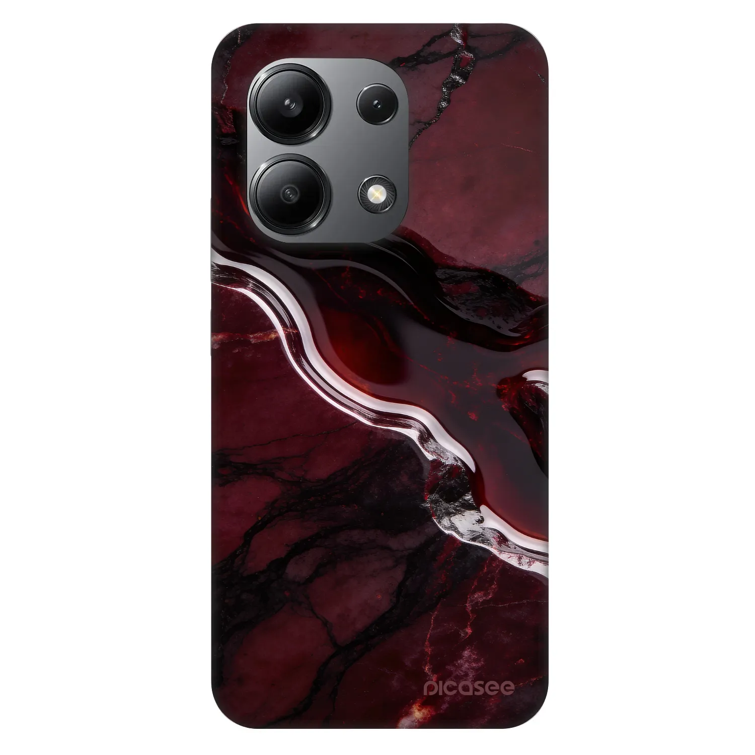 Picasee Fashion Case pre Xiaomi Redmi Note 13 4G - Cherry stone