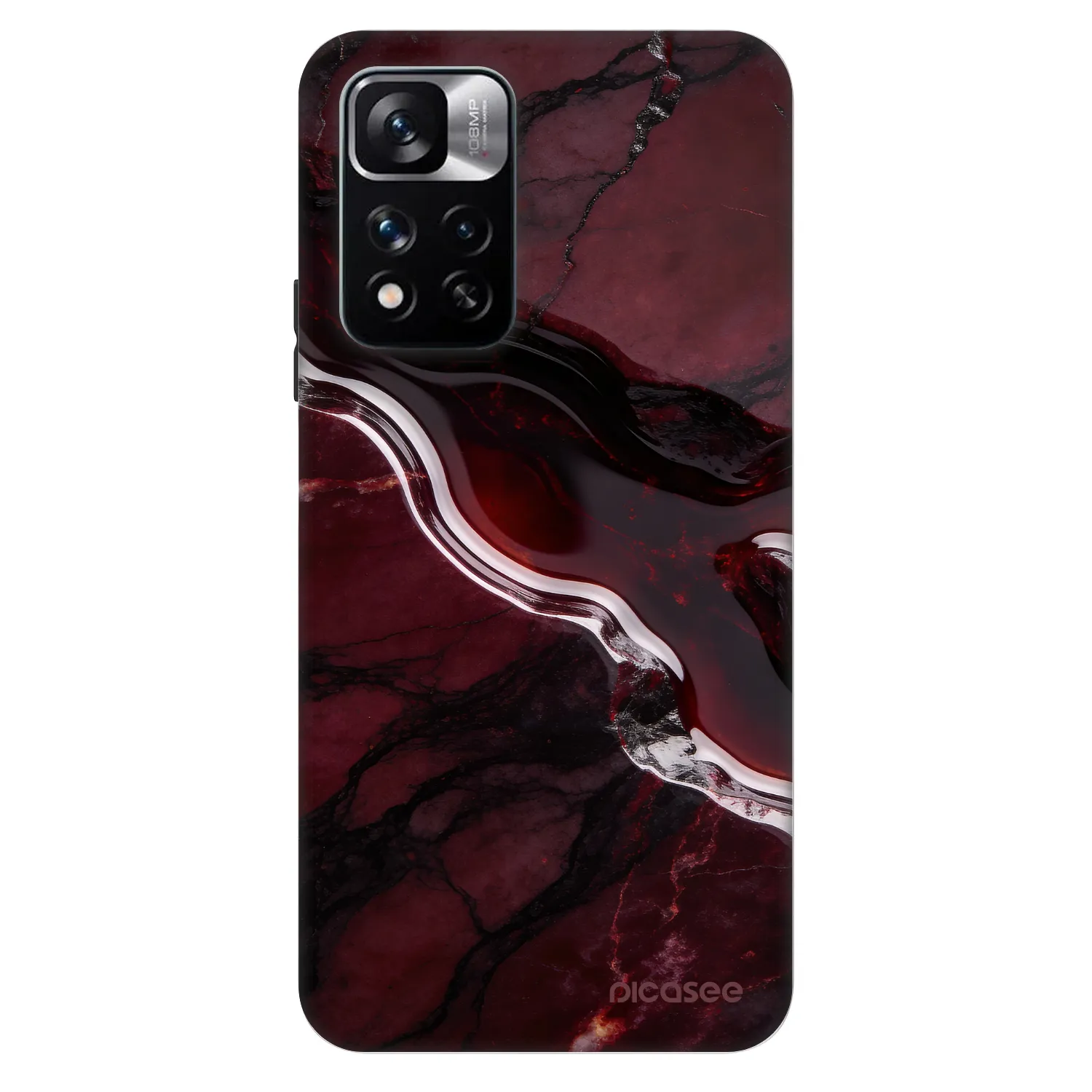 Picasee Fashion Case pre Xiaomi Redmi Note 11 Pro 5G - Cherry stone