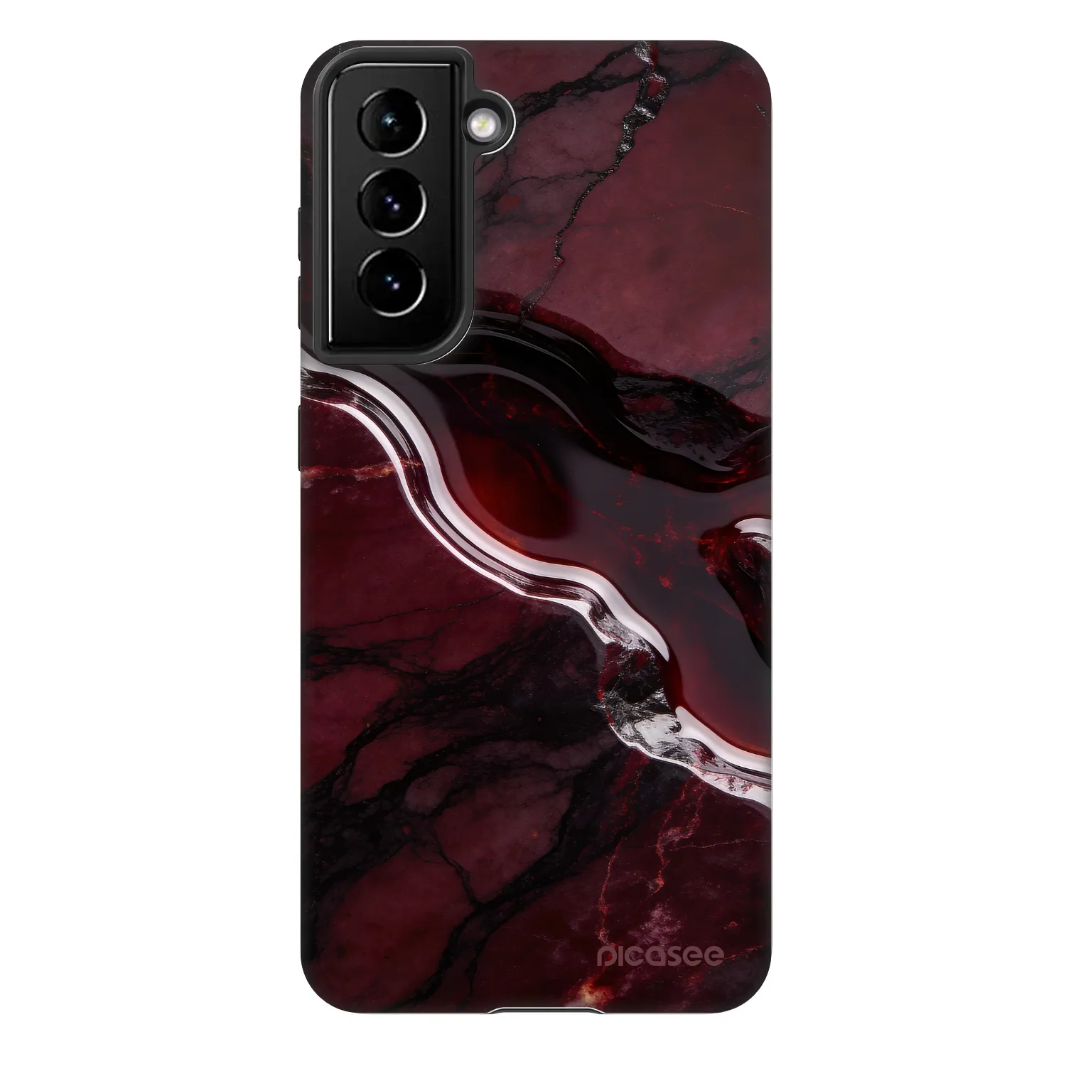 Picasee Fashion Case pre Samsung Galaxy S21 FE 5G - Cherry stone