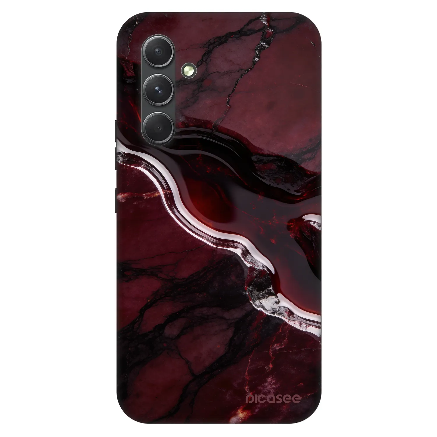 Picasee Fashion Case pre Samsung Galaxy A54 5G A546B - Cherry stone