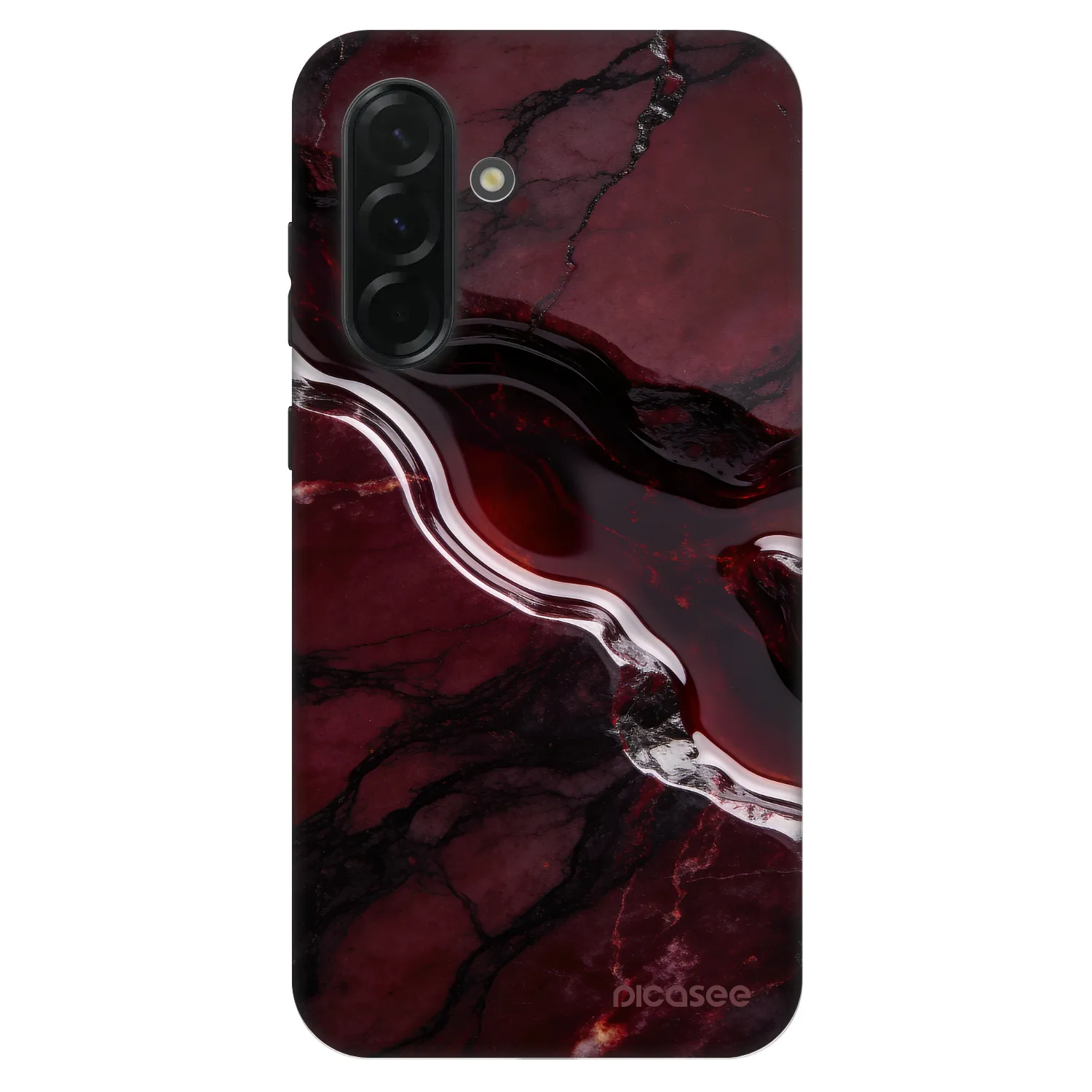Picasee Fashion Case pre Samsung Galaxy A36 5G - Cherry stone