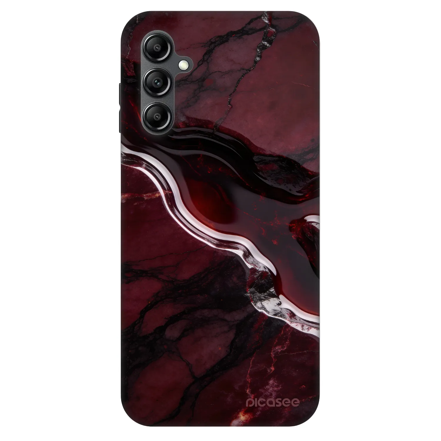 Picasee Fashion Case pre Samsung Galaxy A14 5G A146P - Cherry stone