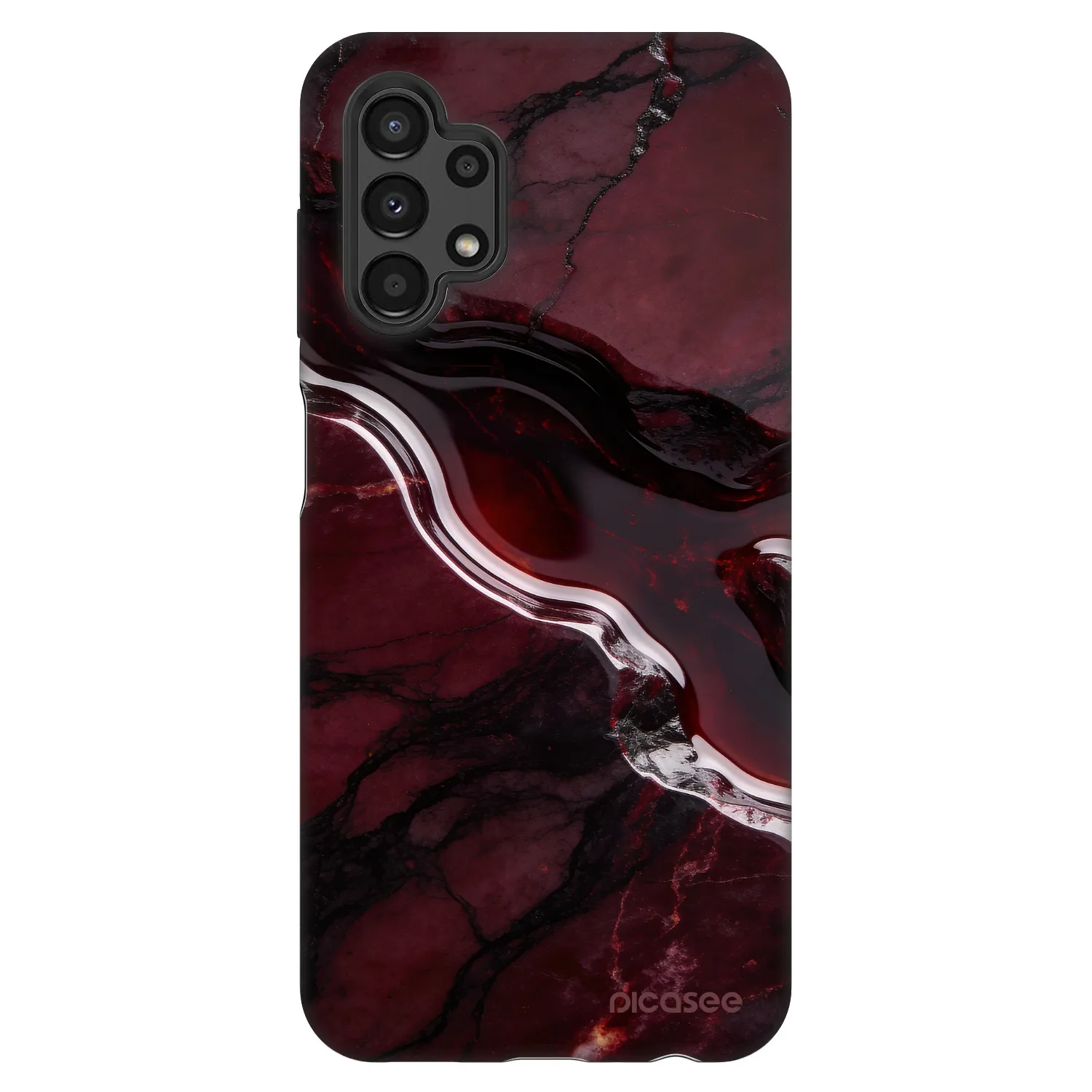 Picasee Fashion Case pre Samsung Galaxy A13 4G A135 - Cherry stone