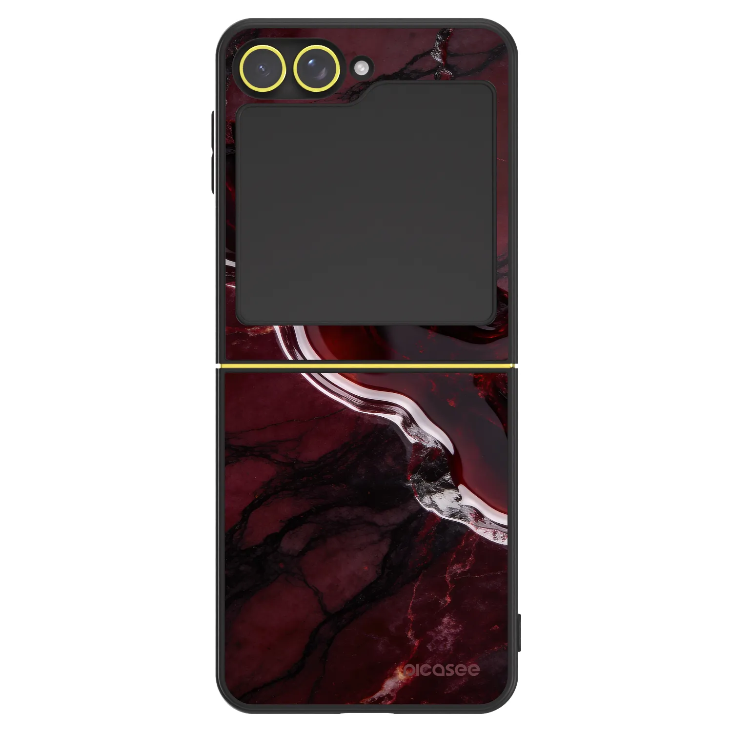 Picasee ULTIMATE CASE pro Samsung Galaxy Z Flip7 FE 5G - Cherry stone