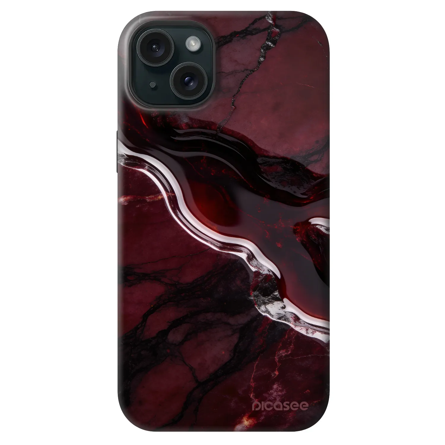 Picasee Fashion Case MagSafe pre Apple iPhone 14 Plus - Cherry stone