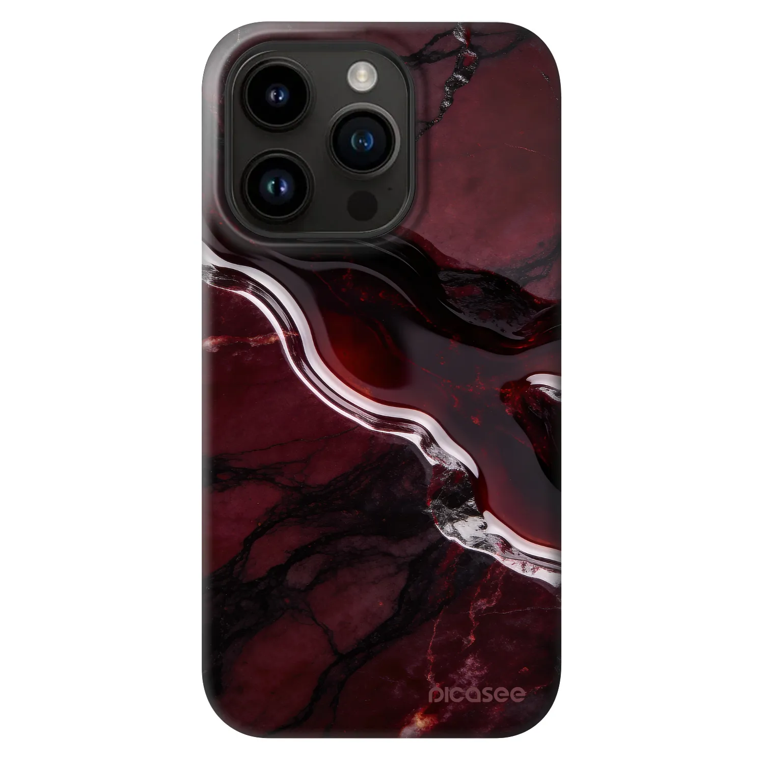 Picasee Fashion Case MagSafe pre Apple iPhone 14 Pro - Cherry stone