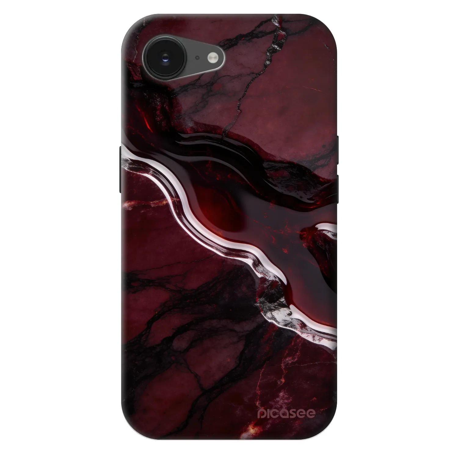 Picasee Fashion Case MagSafe pre Apple iPhone 16e - Cherry stone