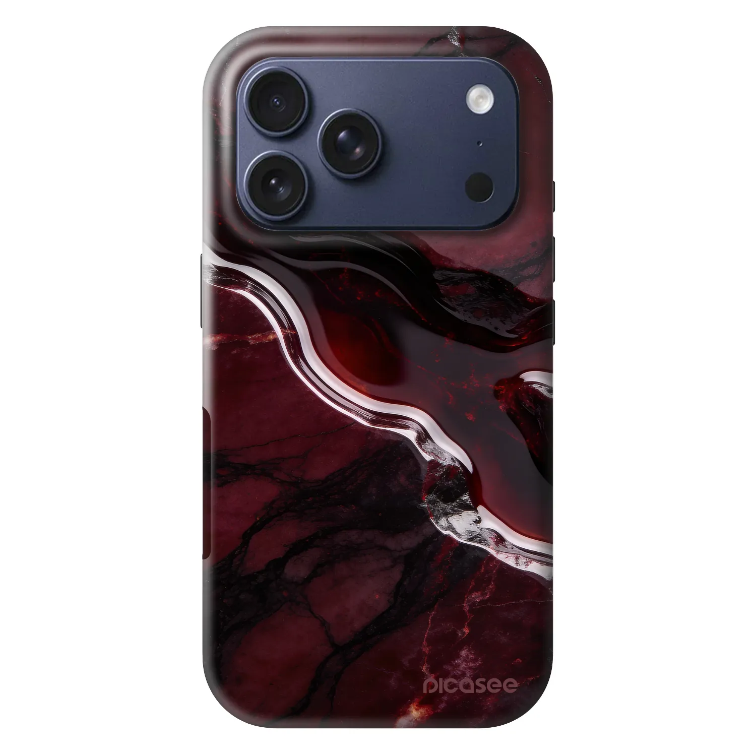 Picasee Fashion Case MagSafe pre Apple iPhone 17 Pro - Cherry stone