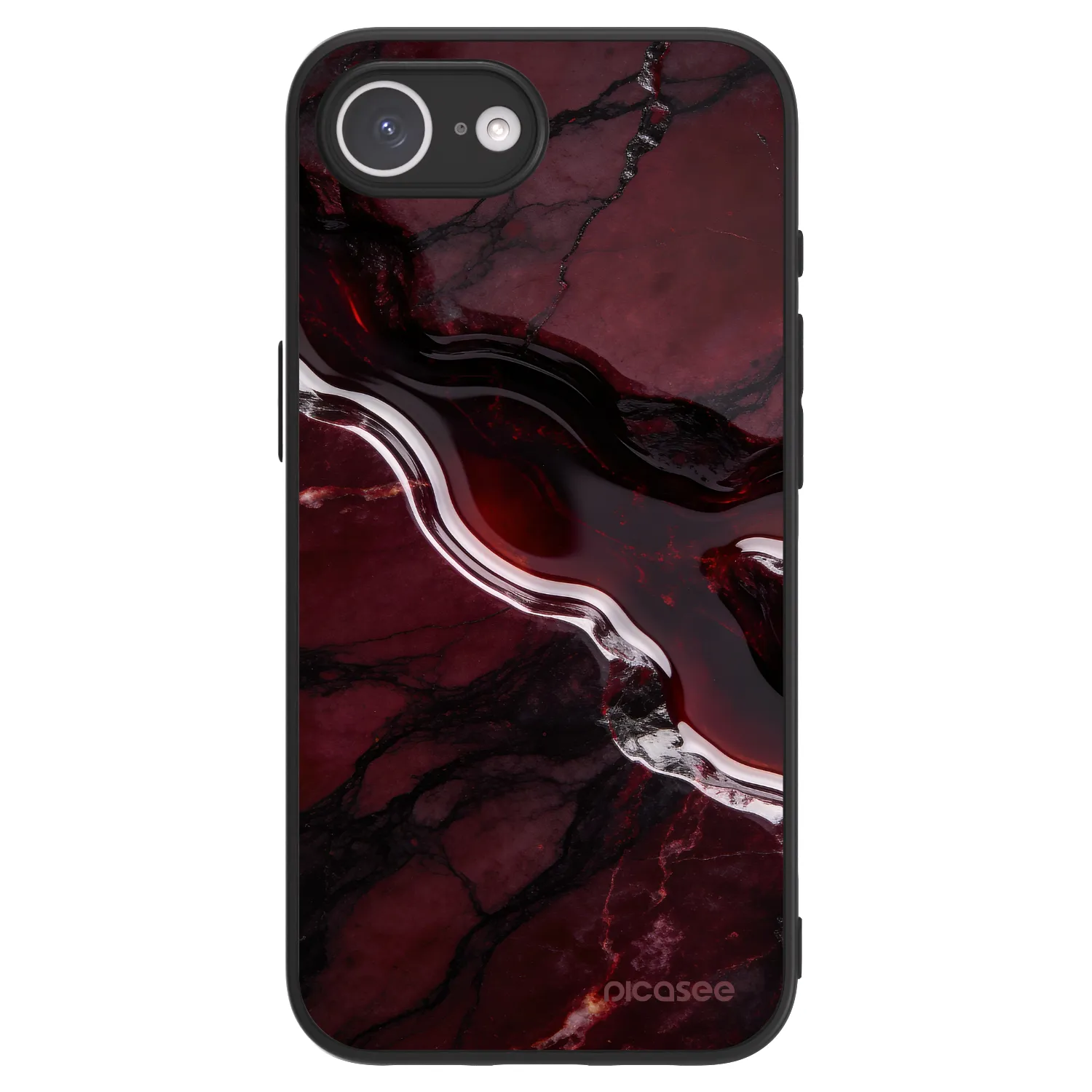 Picasee ULTIMATE CASE MagSafe pro Apple iPhone 17e - Cherry stone