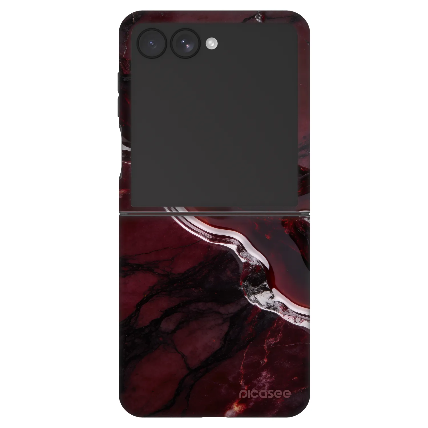 Picasee Fashion Case pre Samsung Galaxy Z Flip7 5G - Cherry stone
