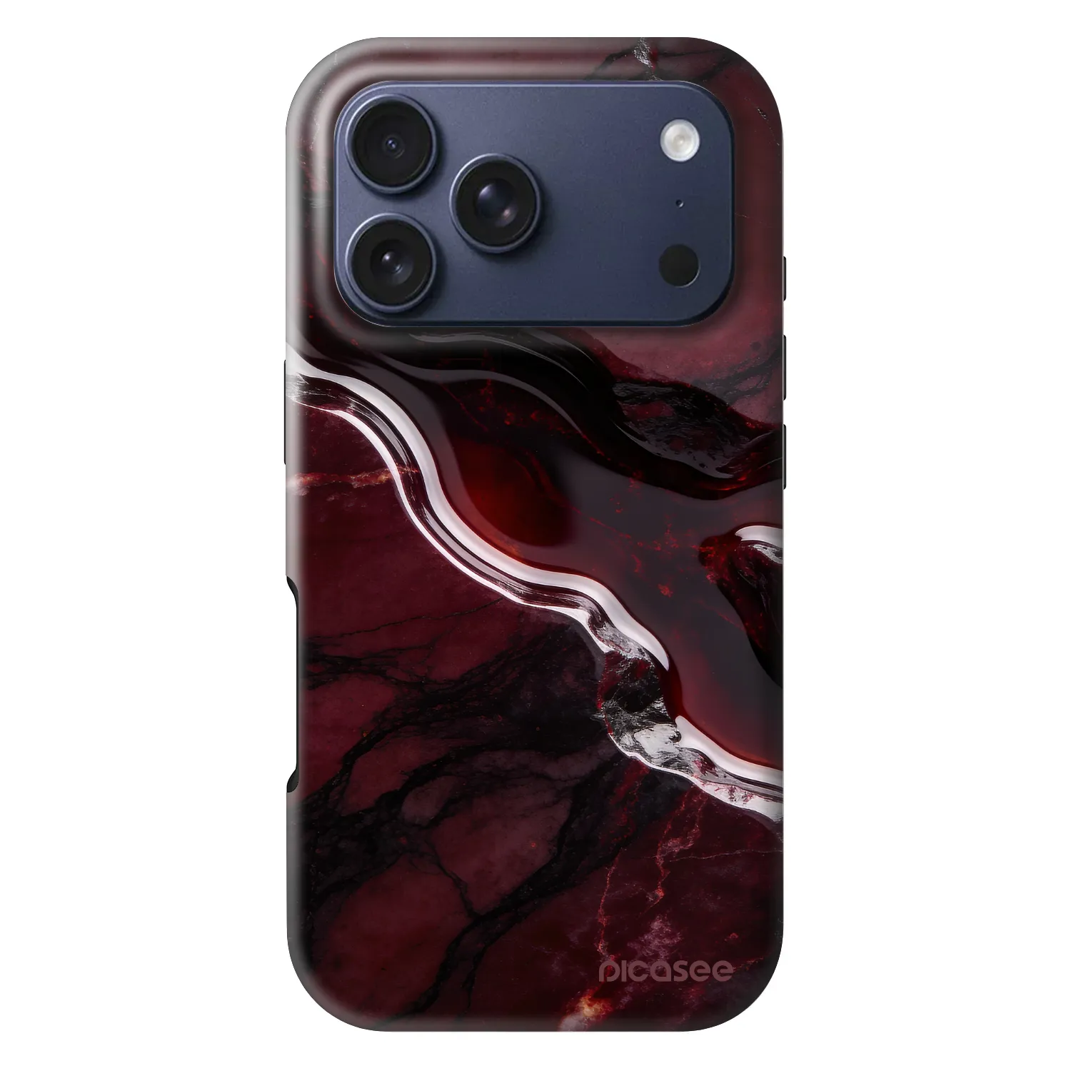 Picasee Fashion Case MagSafe pre Apple iPhone 18 Pro - Cherry stone