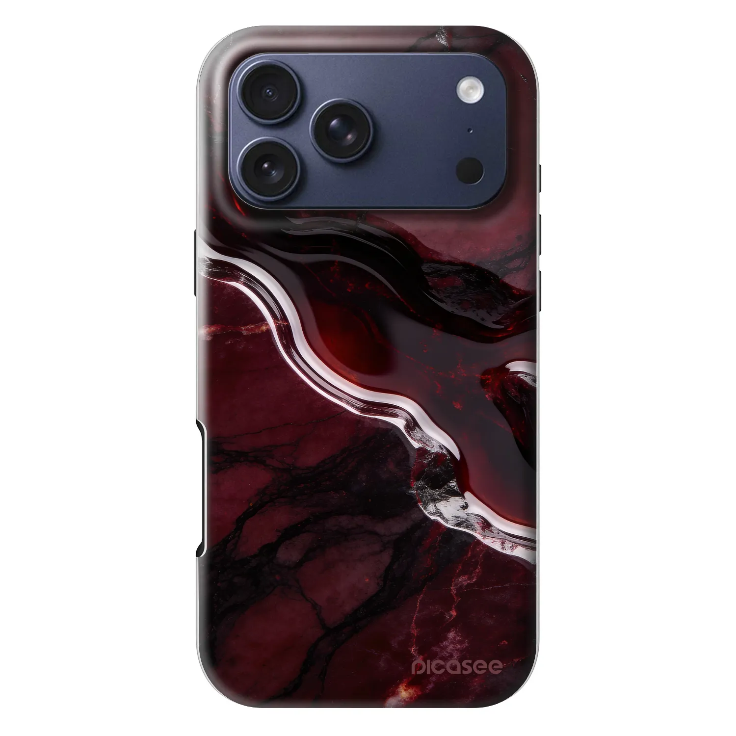 Picasee Fashion Case MagSafe pre Apple iPhone 18 Pro Max - Cherry stone