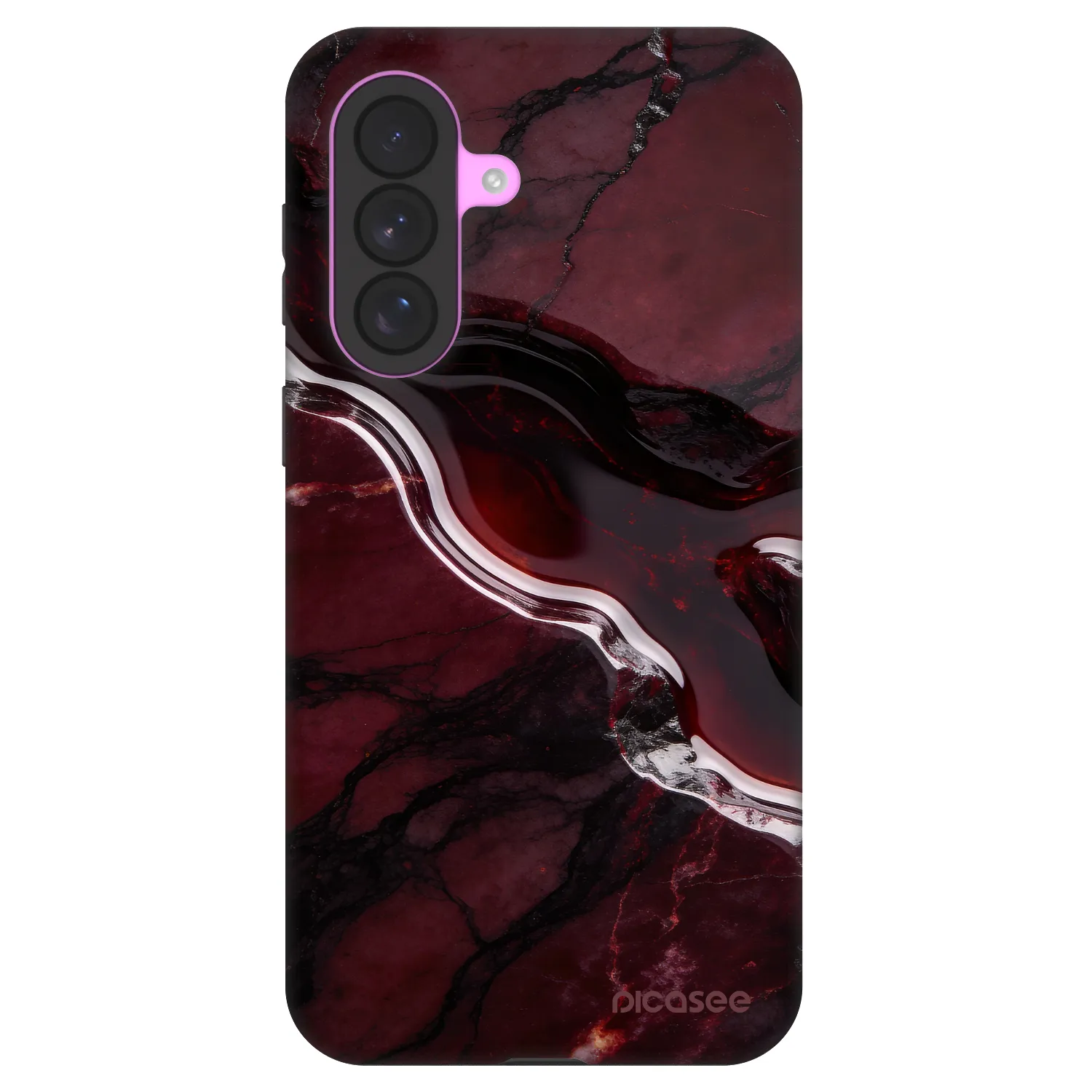 Picasee Fashion Case pre Samsung Galaxy A37 - Cherry stone