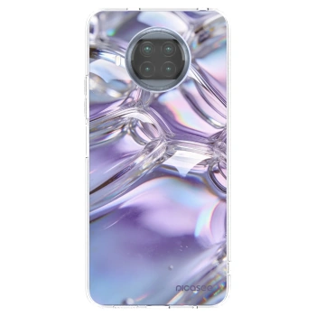 Picasee silikónový prehľadný obal pre Xiaomi Mi 10T Lite - Iridescent bubbles