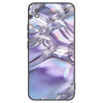 Picasee silikónový čierny obal pre Xiaomi Redmi 9AT - Iridescent bubbles