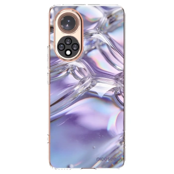 Picasee silikónový prehľadný obal pre Huawei Nova 9 - Iridescent bubbles
