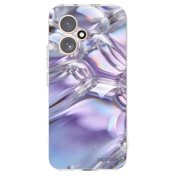 Picasee silikónový prehľadný obal pre Honor 400 5G - Iridescent bubbles