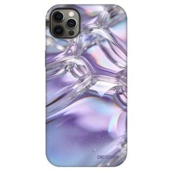 Picasee Fashion Case MagSafe pre Apple iPhone 12 Pro Max - Iridescent bubbles
