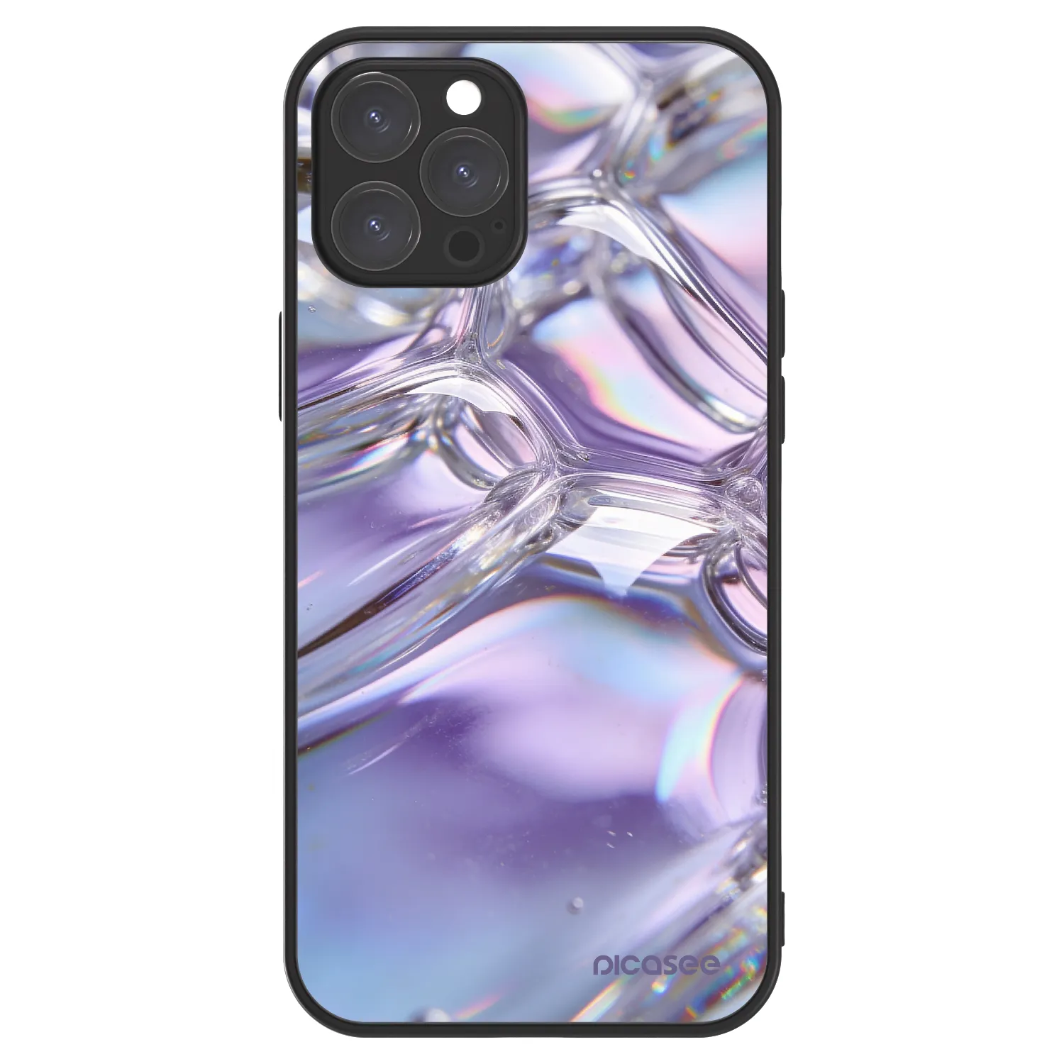 Picasee ULTIMATE CASE pro Apple iPhone 12 Pro Max - Iridescent bubbles