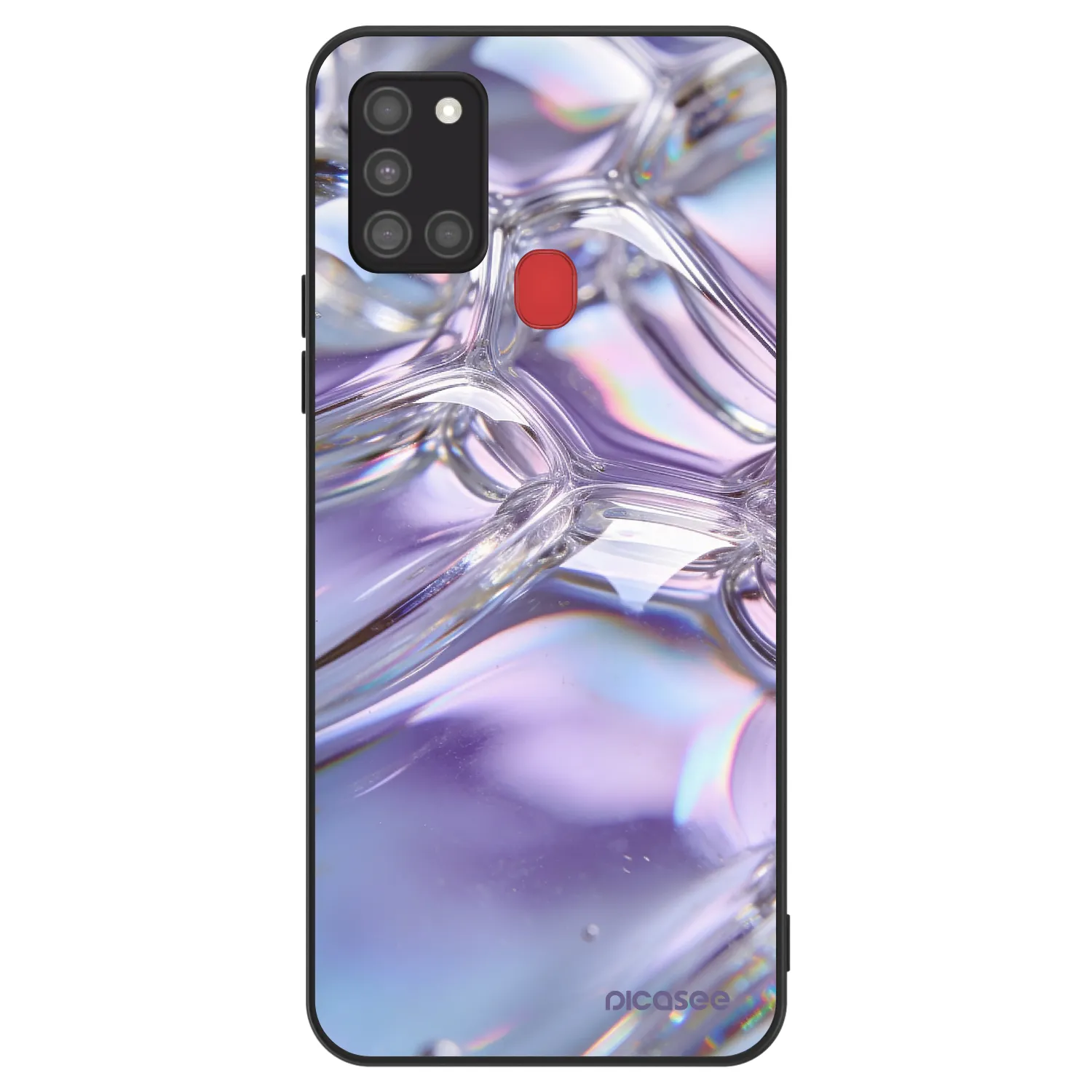 Picasee ULTIMATE CASE pro Samsung Galaxy A21s - Iridescent bubbles
