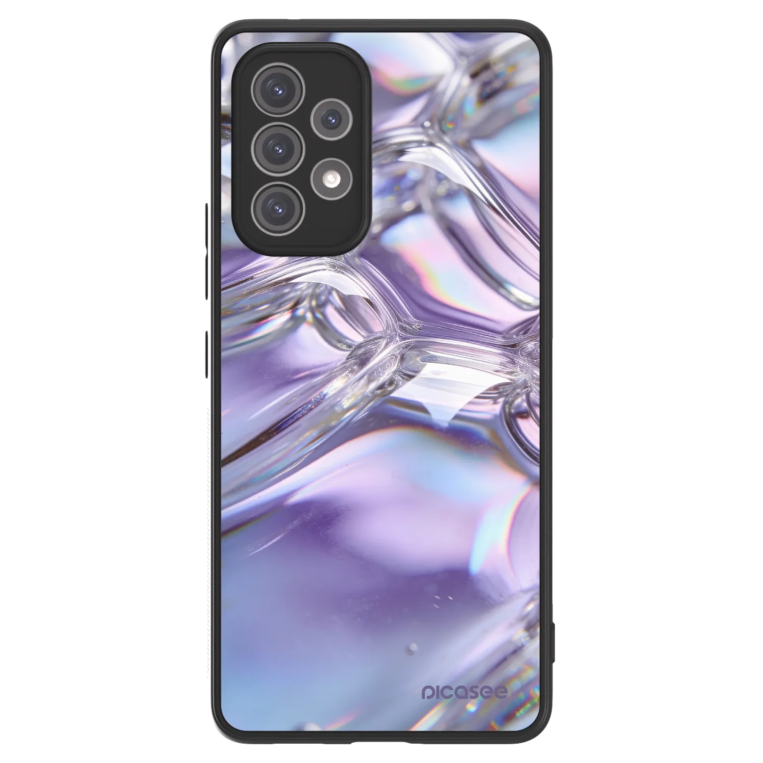 Picasee ULTIMATE CASE pro Samsung Galaxy A52 5G A525F - Iridescent bubbles