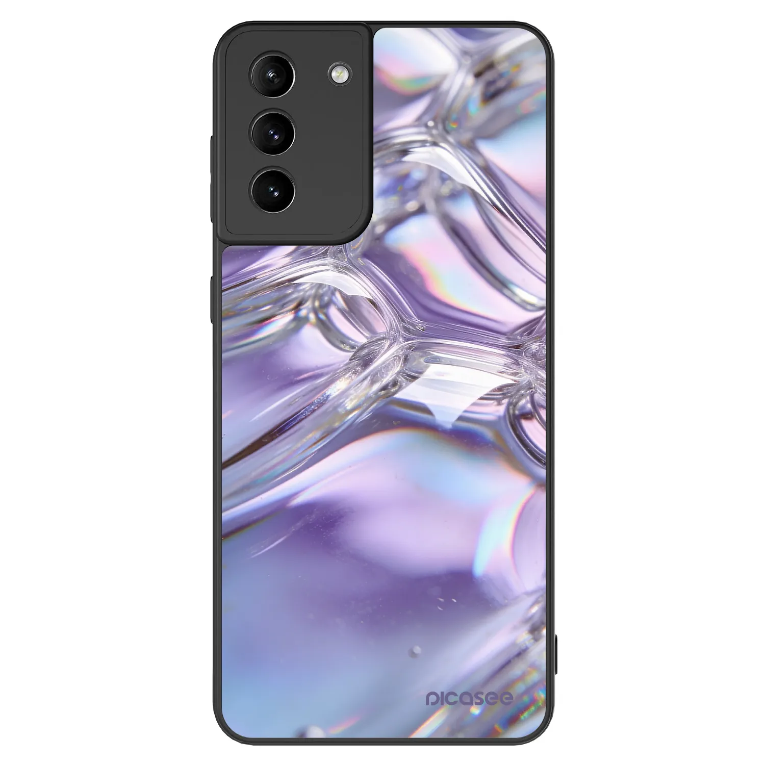 Picasee ULTIMATE CASE pro Samsung Galaxy S21+ 5G G996F - Iridescent bubbles