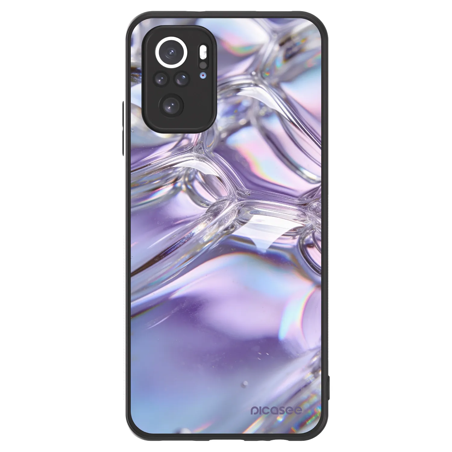 Picasee ULTIMATE CASE pro Xiaomi Redmi Note 10S - Iridescent bubbles