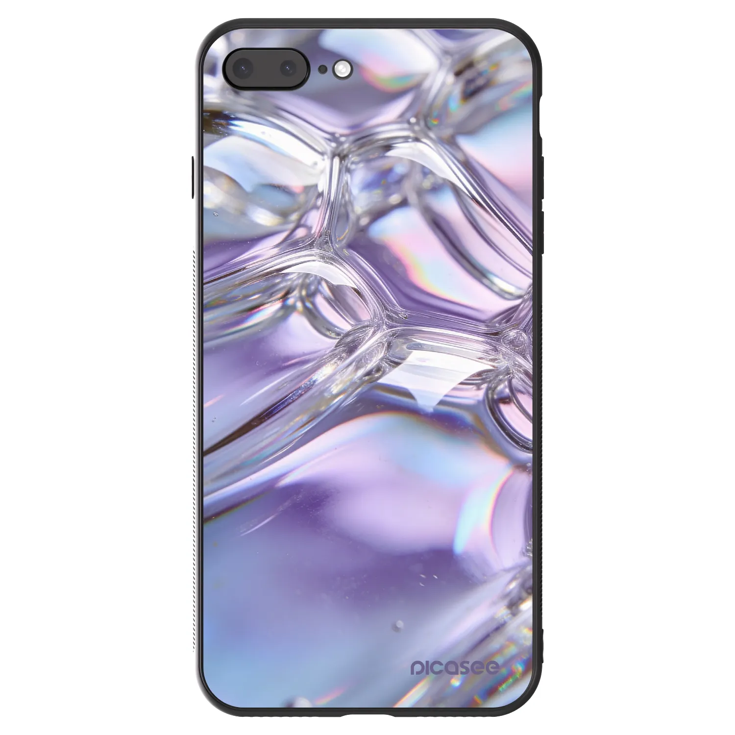Picasee ULTIMATE CASE pro Apple iPhone 8 Plus - Iridescent bubbles