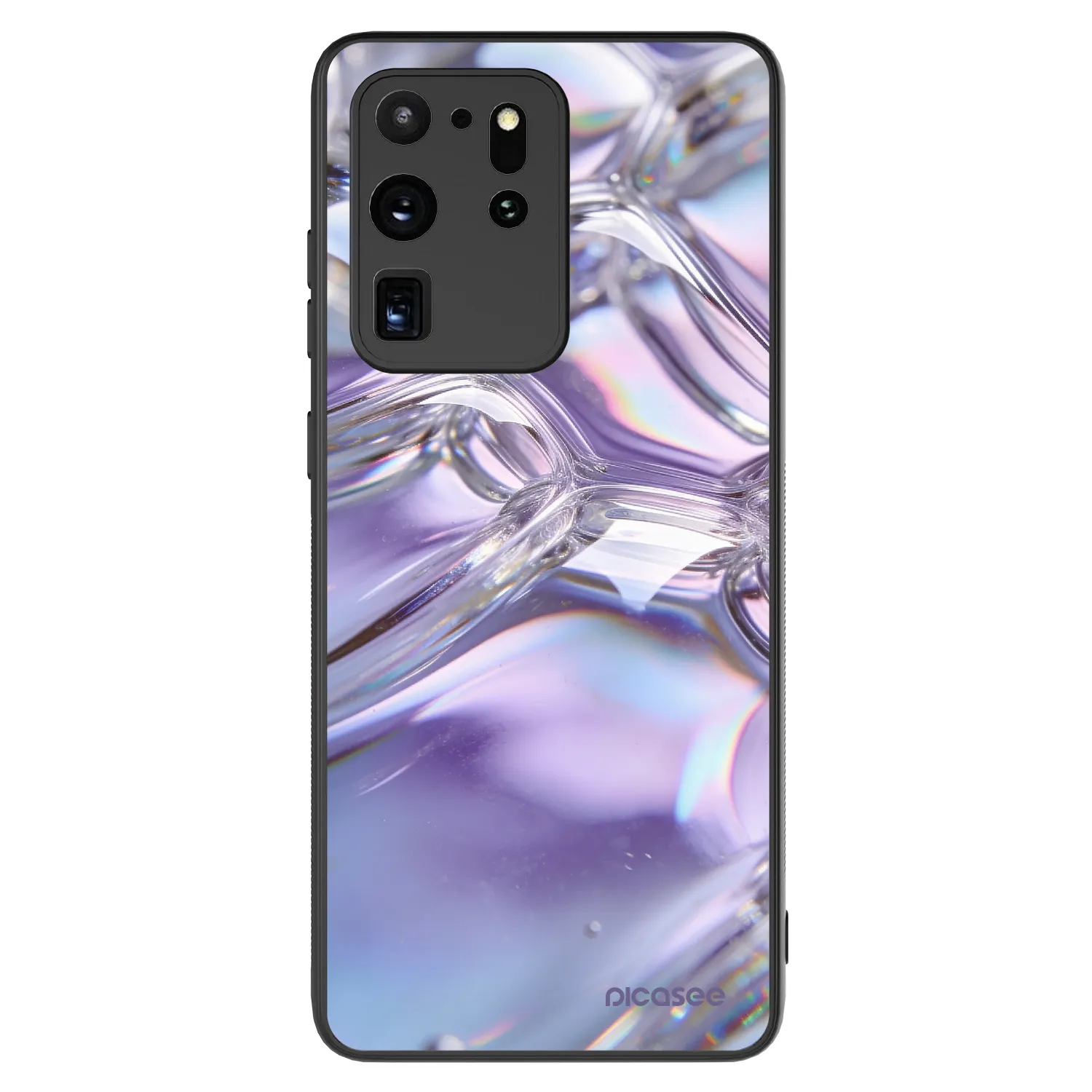 Picasee ULTIMATE CASE pro Samsung Galaxy S20 Ultra 5G G988F - Iridescent bubbles