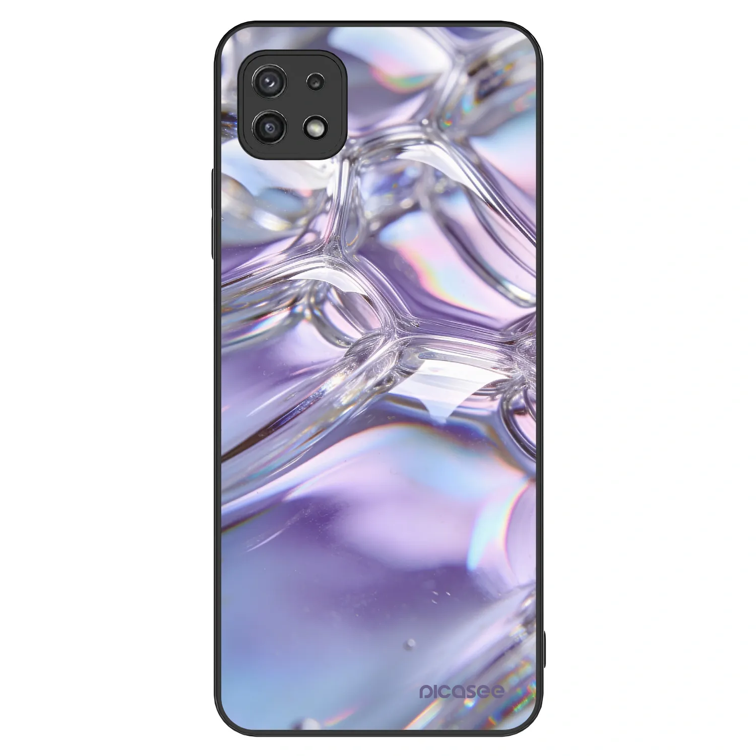 Picasee ULTIMATE CASE pro Samsung Galaxy A22 A226B 5G - Iridescent bubbles