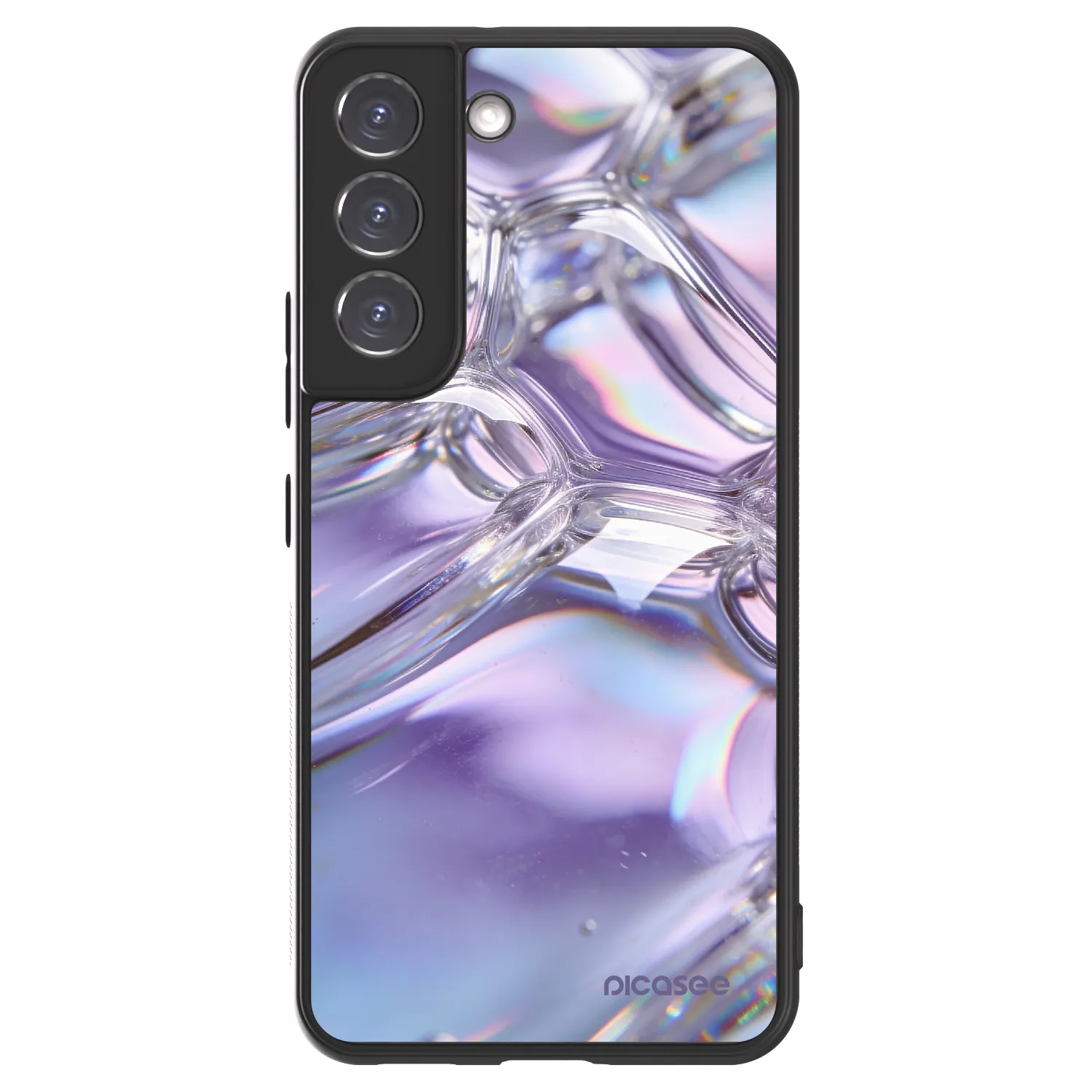 Picasee ULTIMATE CASE pro Samsung Galaxy S22 5G - Iridescent bubbles