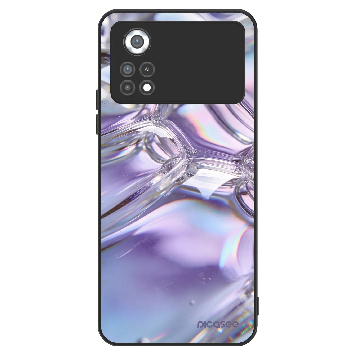 Picasee ULTIMATE CASE pro Xiaomi Poco X4 Pro 5G - Iridescent bubbles