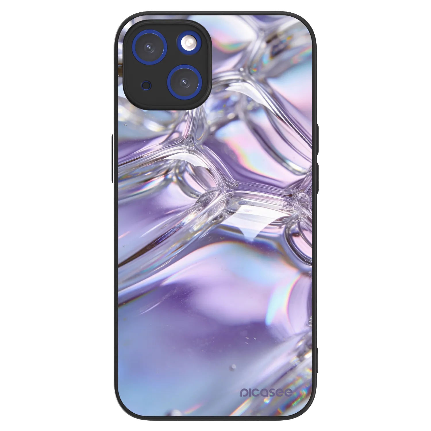Picasee ULTIMATE CASE pro Apple iPhone 14 - Iridescent bubbles