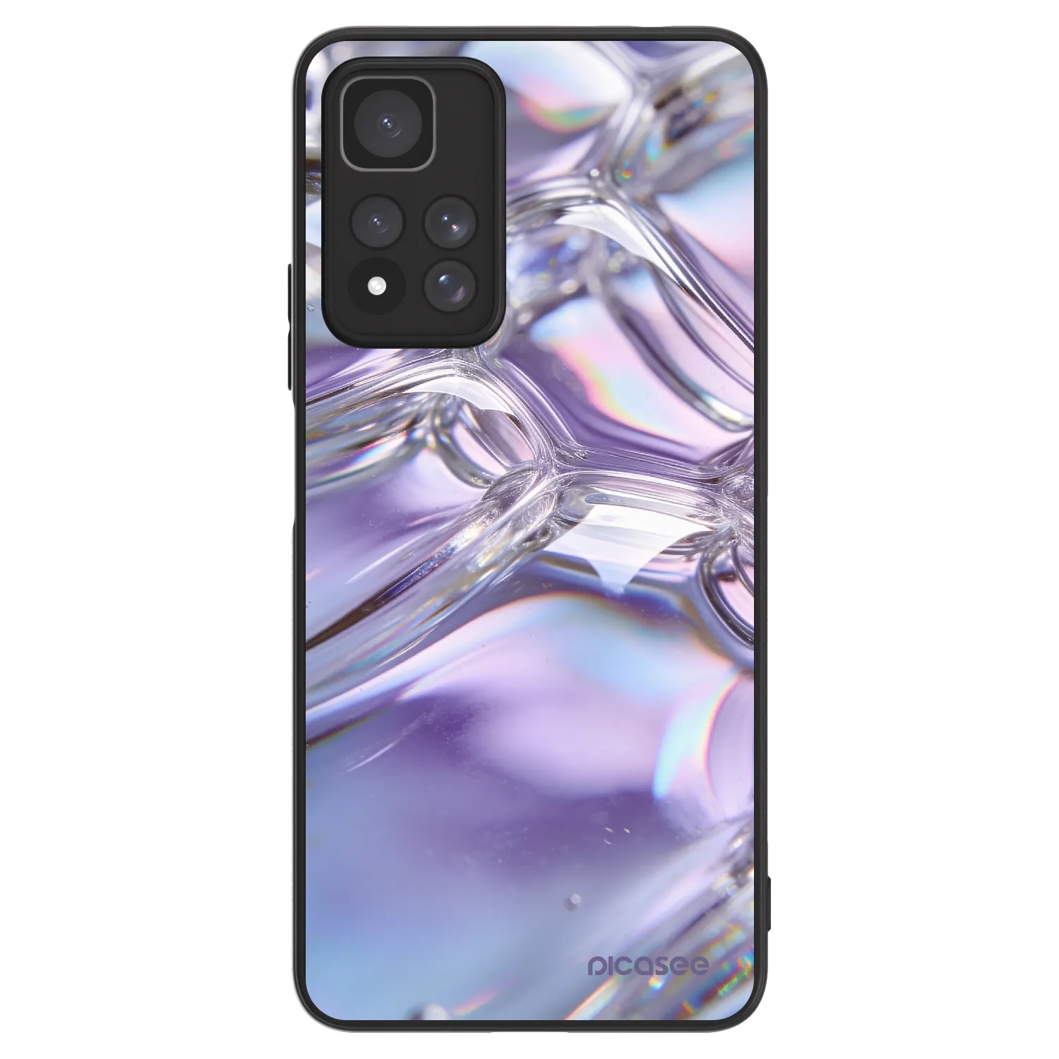 Picasee ULTIMATE CASE pro Xiaomi Redmi Note 11 Pro+ 5G - Iridescent bubbles