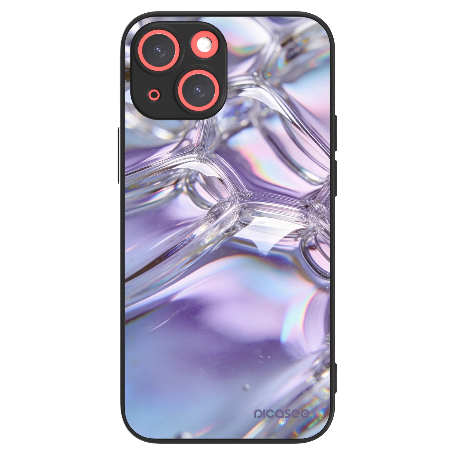 Picasee ULTIMATE CASE MagSafe pro Apple iPhone 13 mini - Iridescent bubbles