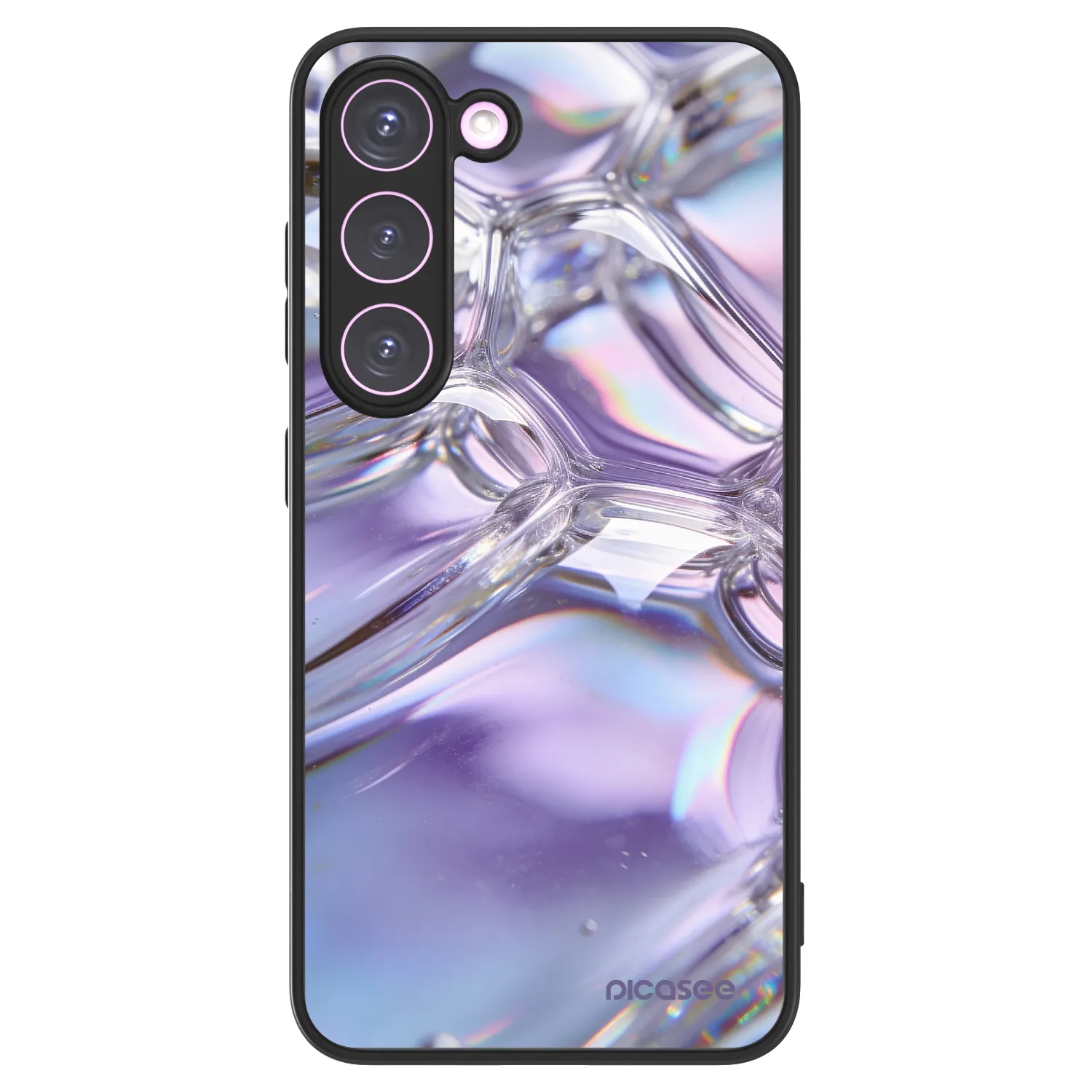 Picasee ULTIMATE CASE pro Samsung Galaxy S23 5G - Iridescent bubbles