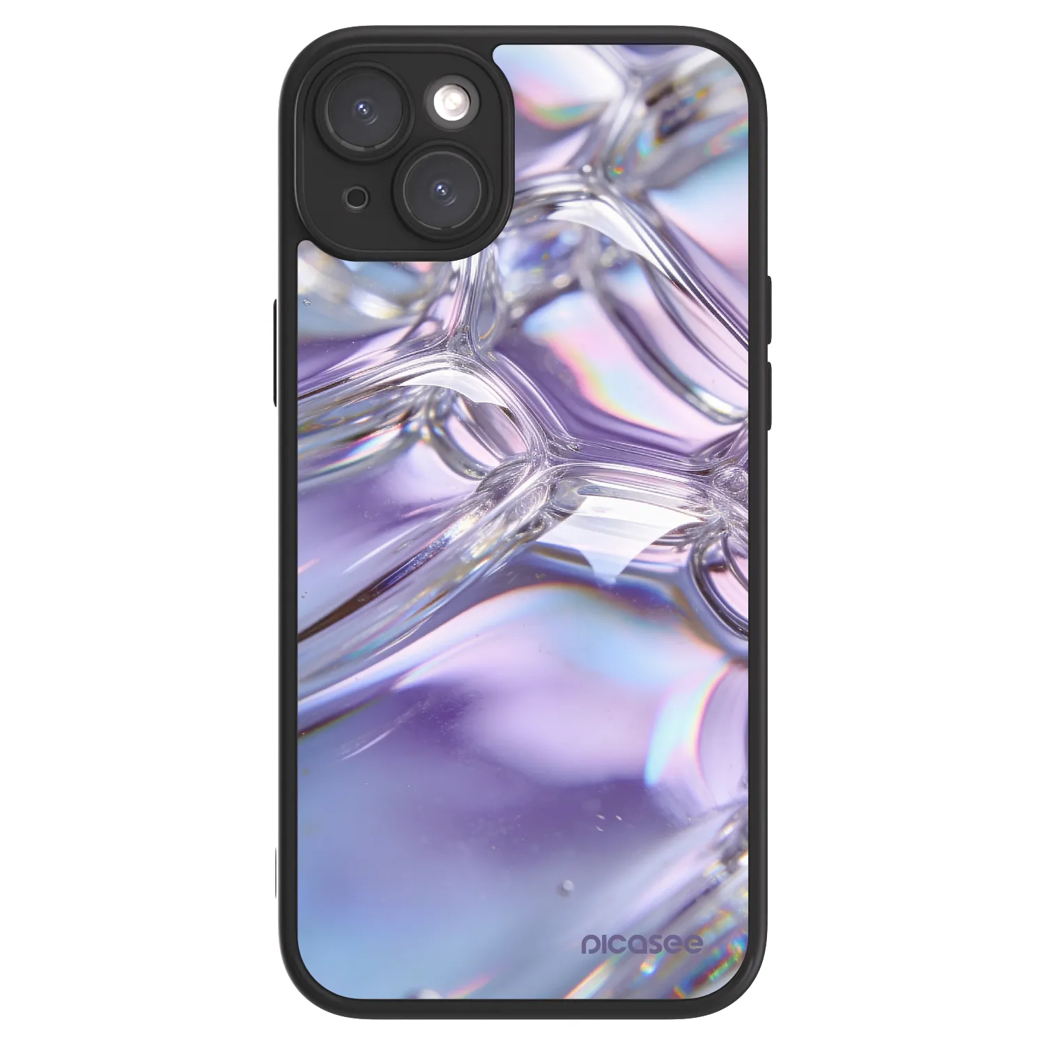 Picasee ULTIMATE CASE pro Apple iPhone 15 Plus - Iridescent bubbles