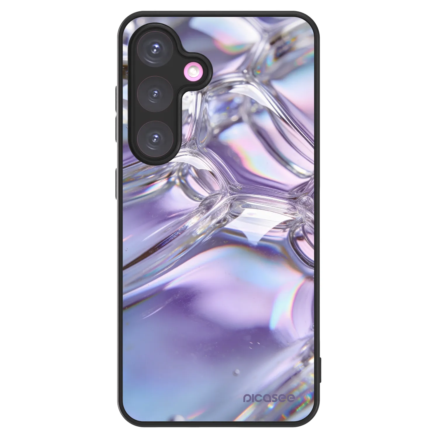 Picasee ULTIMATE CASE PowerShare pro Samsung Galaxy S24+ S926B 5G - Iridescent bubbles
