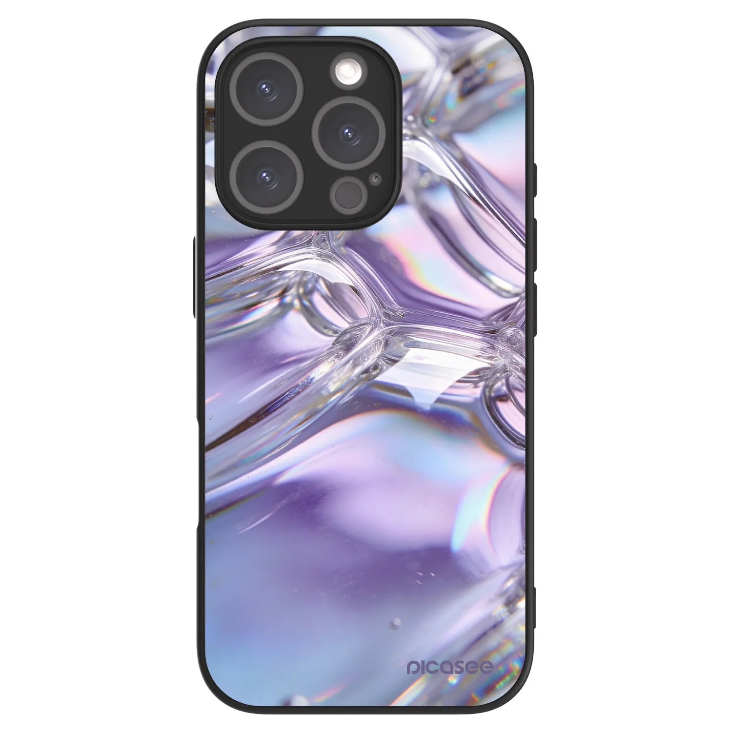 Picasee ULTIMATE CASE pro Apple iPhone 16 Pro - Iridescent bubbles